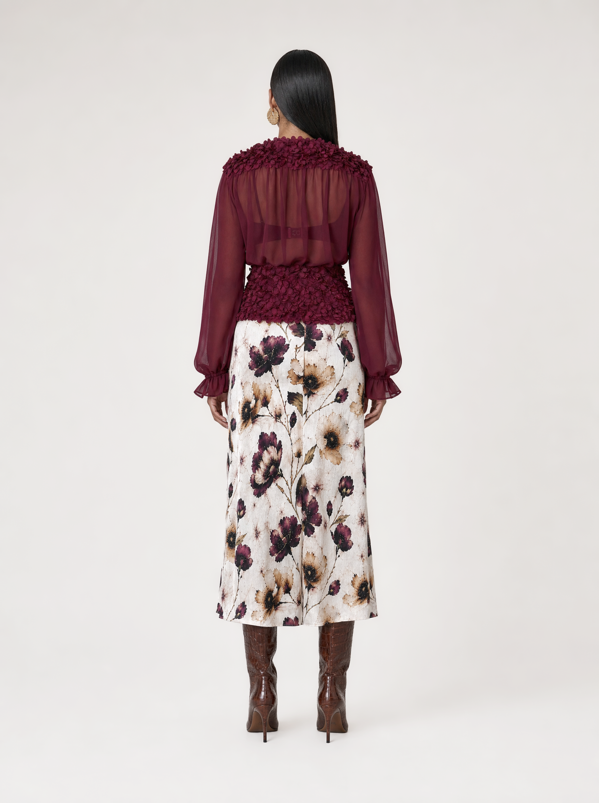 FELICY FLORAL SKIRT | 210033