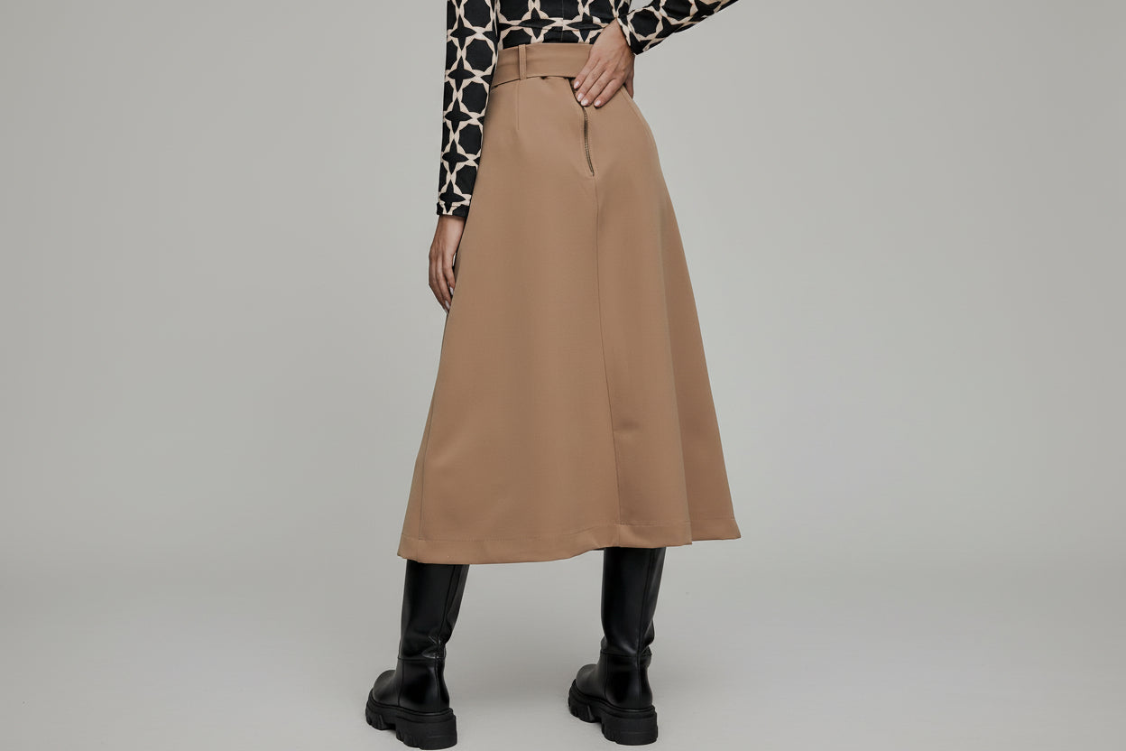 MARLENE MIDI SKIRT(13008A)