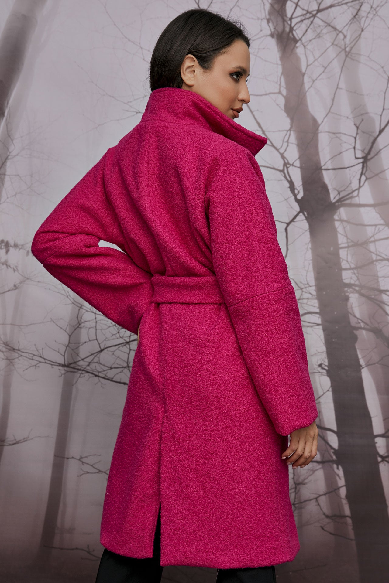 MARIBEL COAT MAGENDA (13049D)