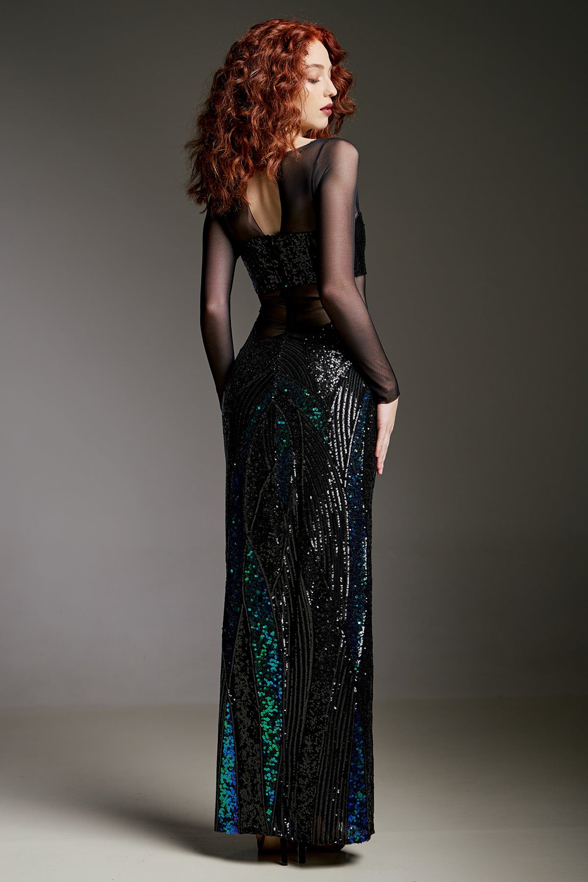 Dress Sequin Maxi VIRGINIA (14078)