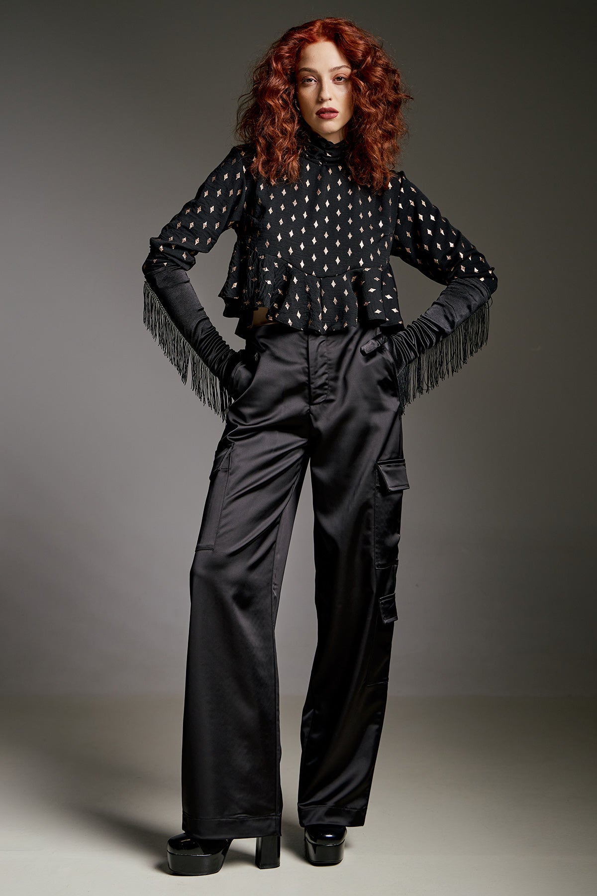 AZZURA CARGO PANTS(15006B)