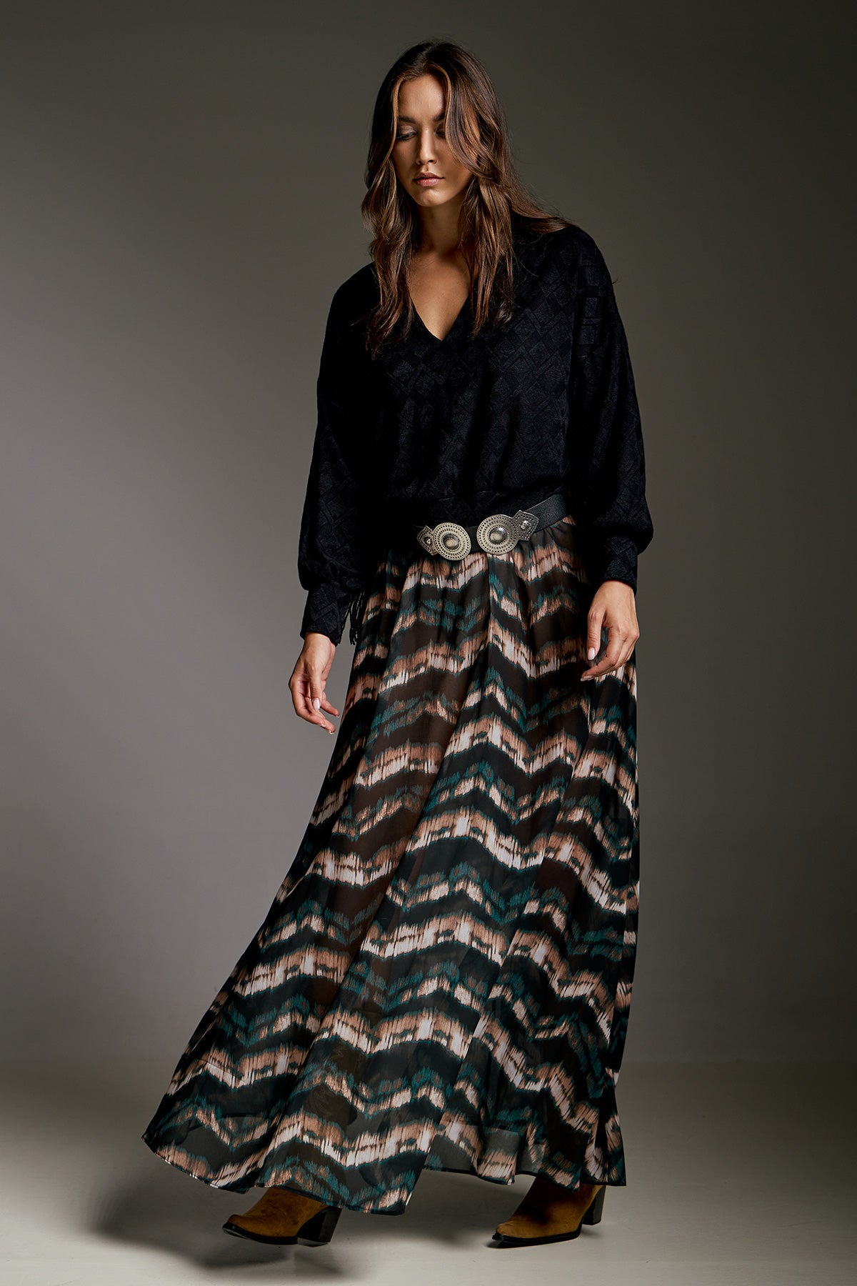 TIGERLILLY PRINT SKIRT (15047)