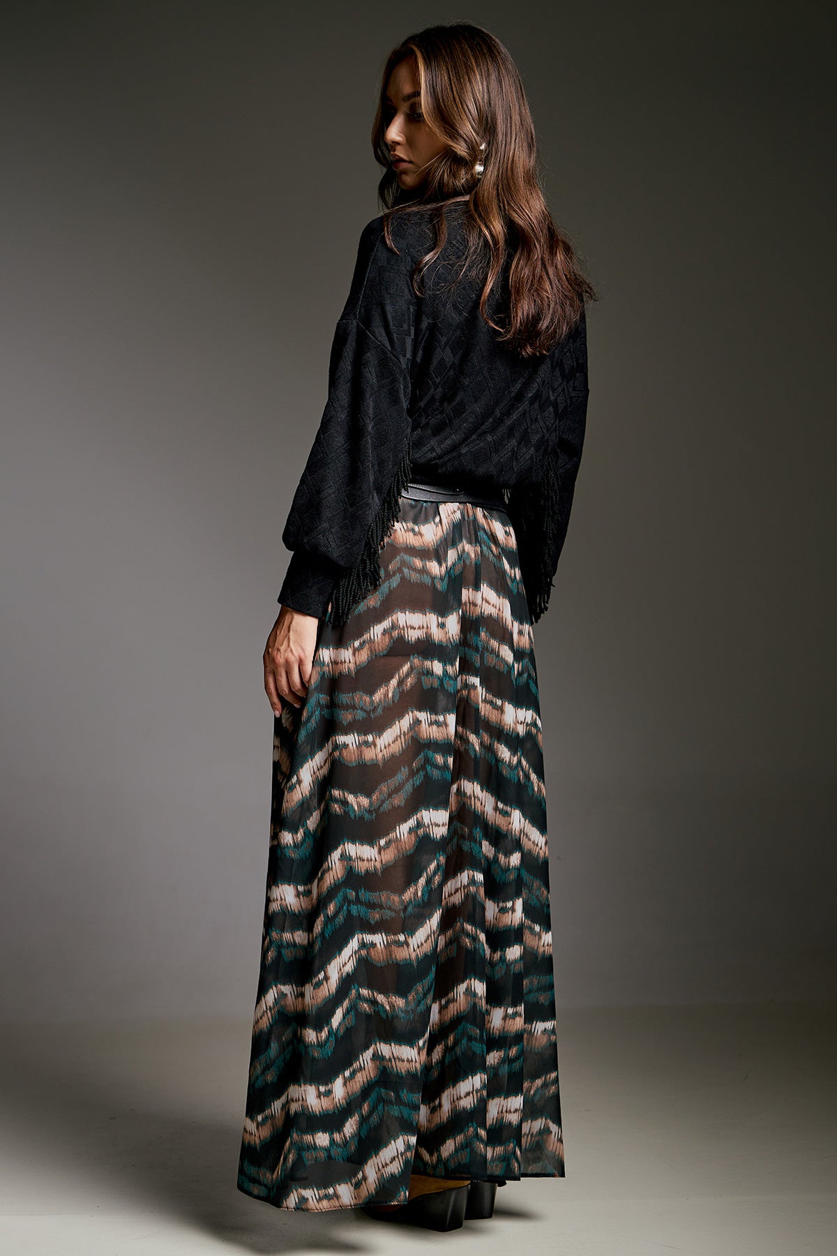 TIGERLILLY PRINT SKIRT (15047)