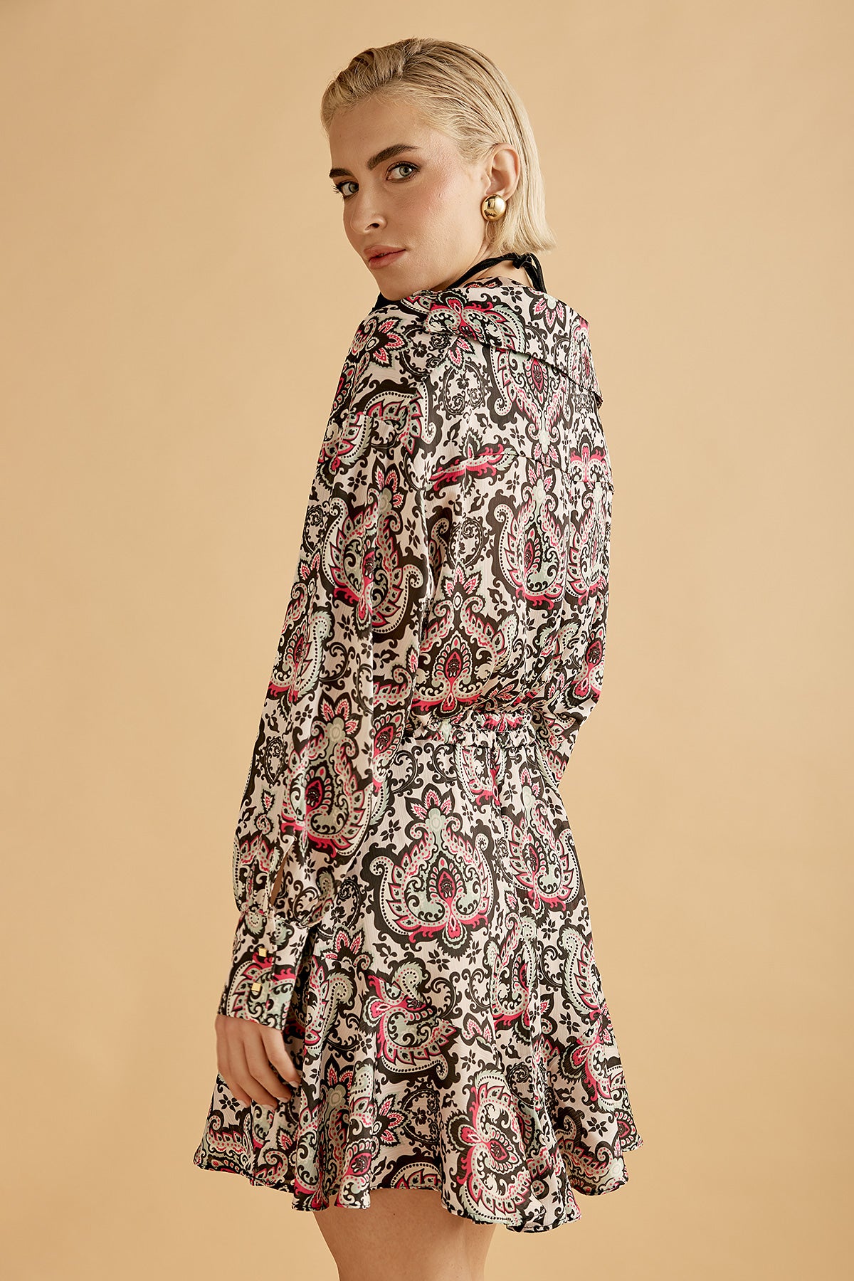 SKIRT MINI PRINT SALOME (16029B)
