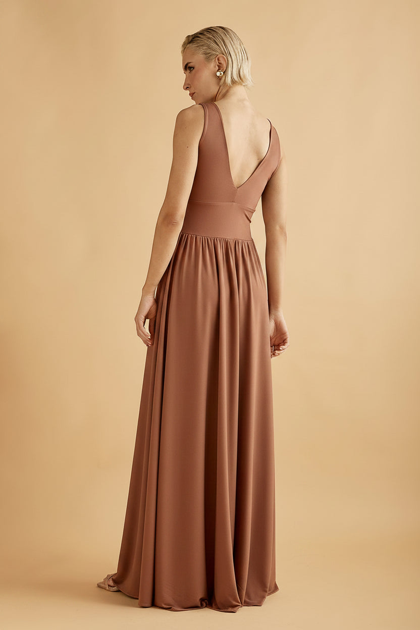 DRESS ZERSEY MAXI KENA (16048B)