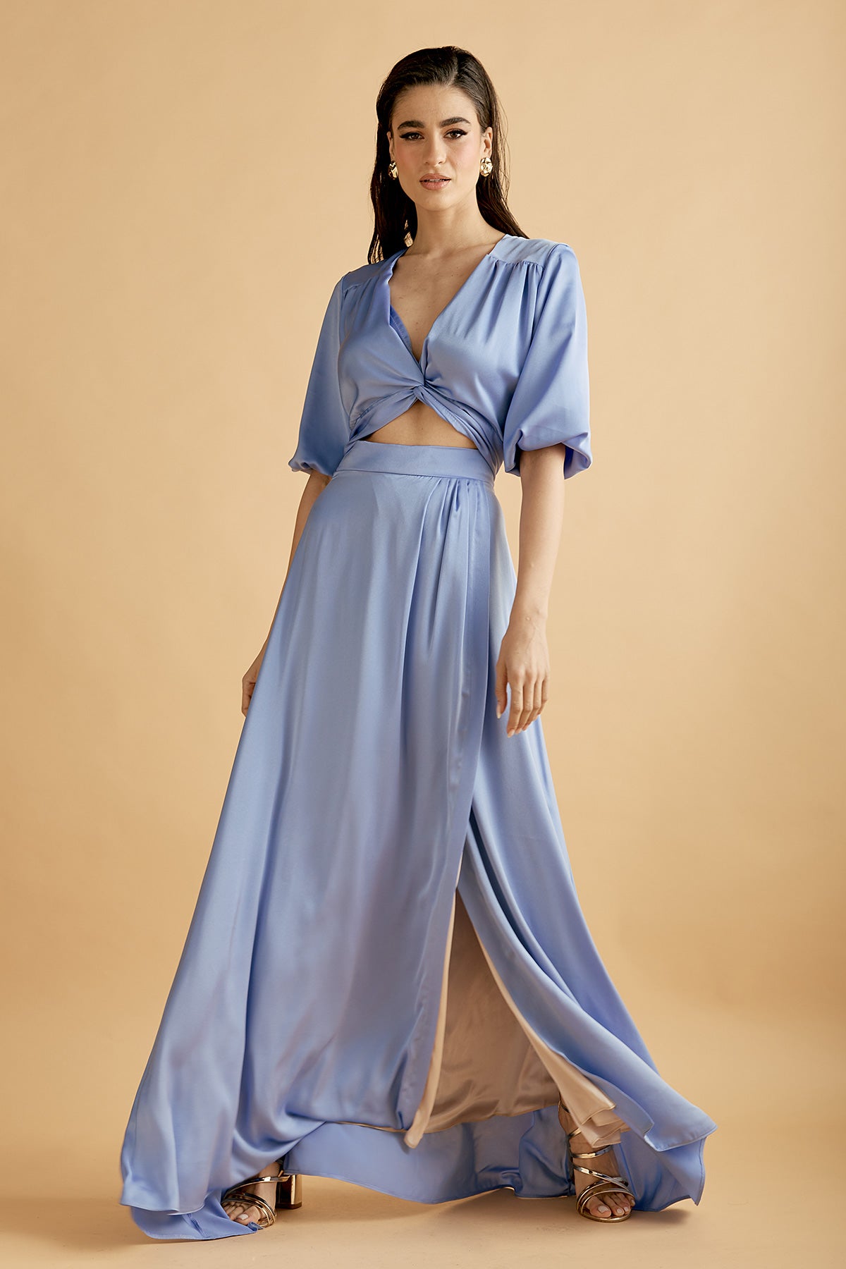 SKIRT SATIN MAXI RAYNA (16050)