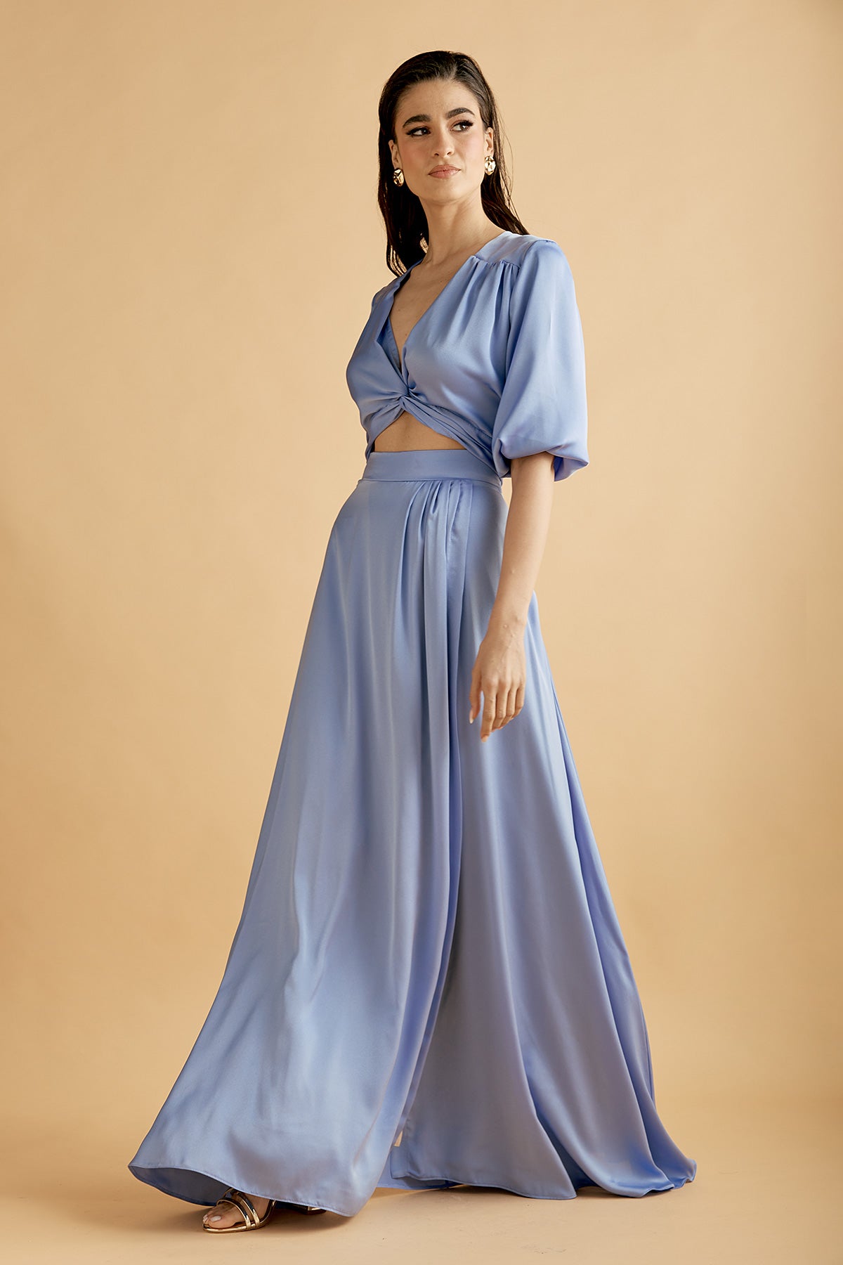 SKIRT SATIN MAXI RAYNA (16050)