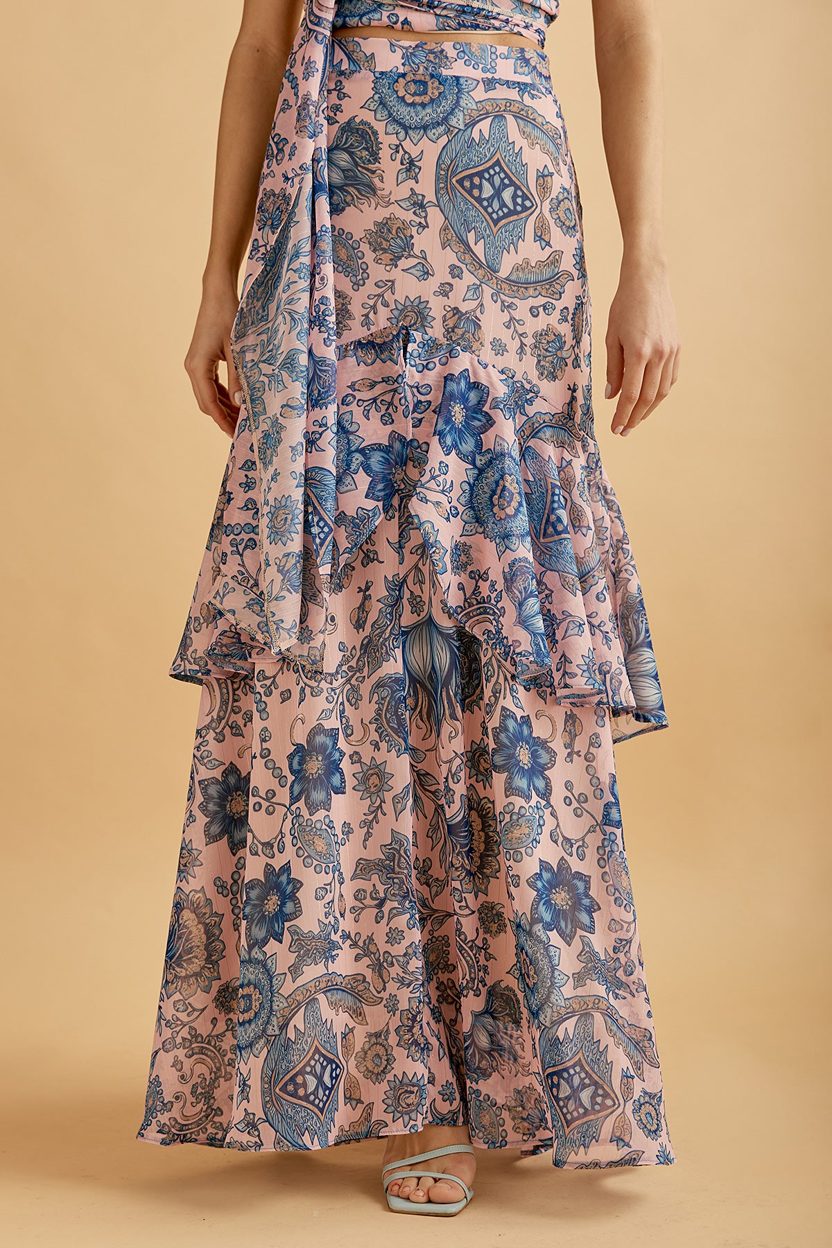 SKIRT MAXI PRINT RAMONA (16040)