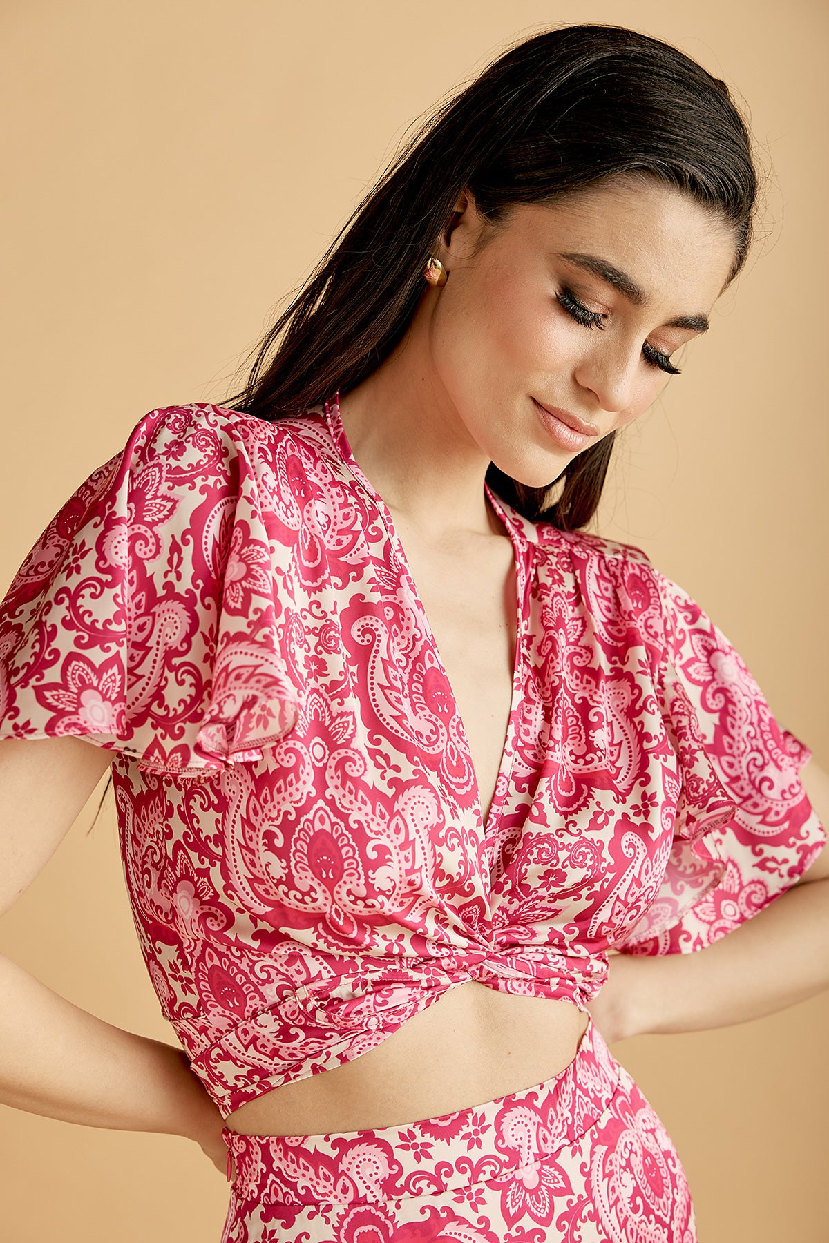 ALIENTE TOP(16033A)