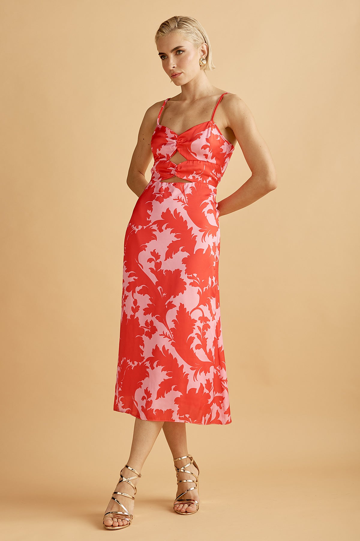 DRESS PRINT ALLYSA (16045A)