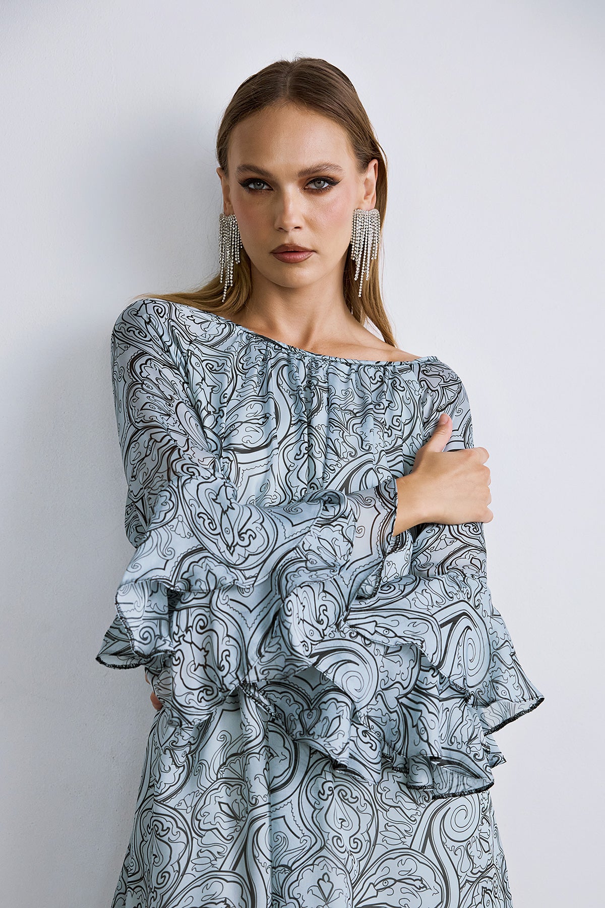 Dress Mini Paisley Print MAGNOLIA(17031D)