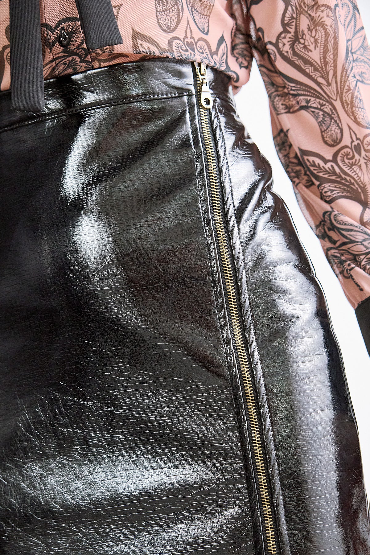 Skirt Midi Leather ADA (17020)