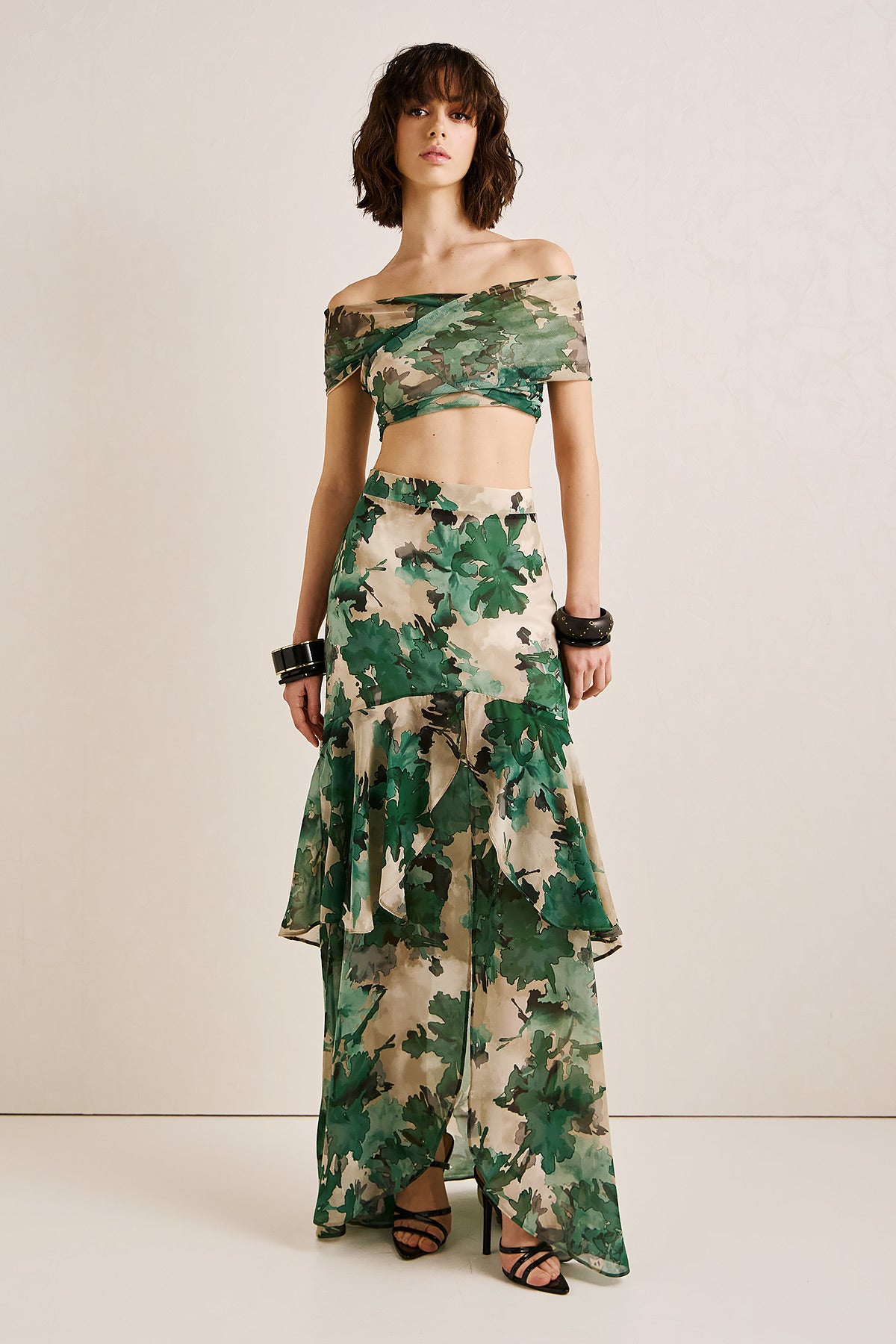 Skirt Maxi Print CALLISTA (18018B)
