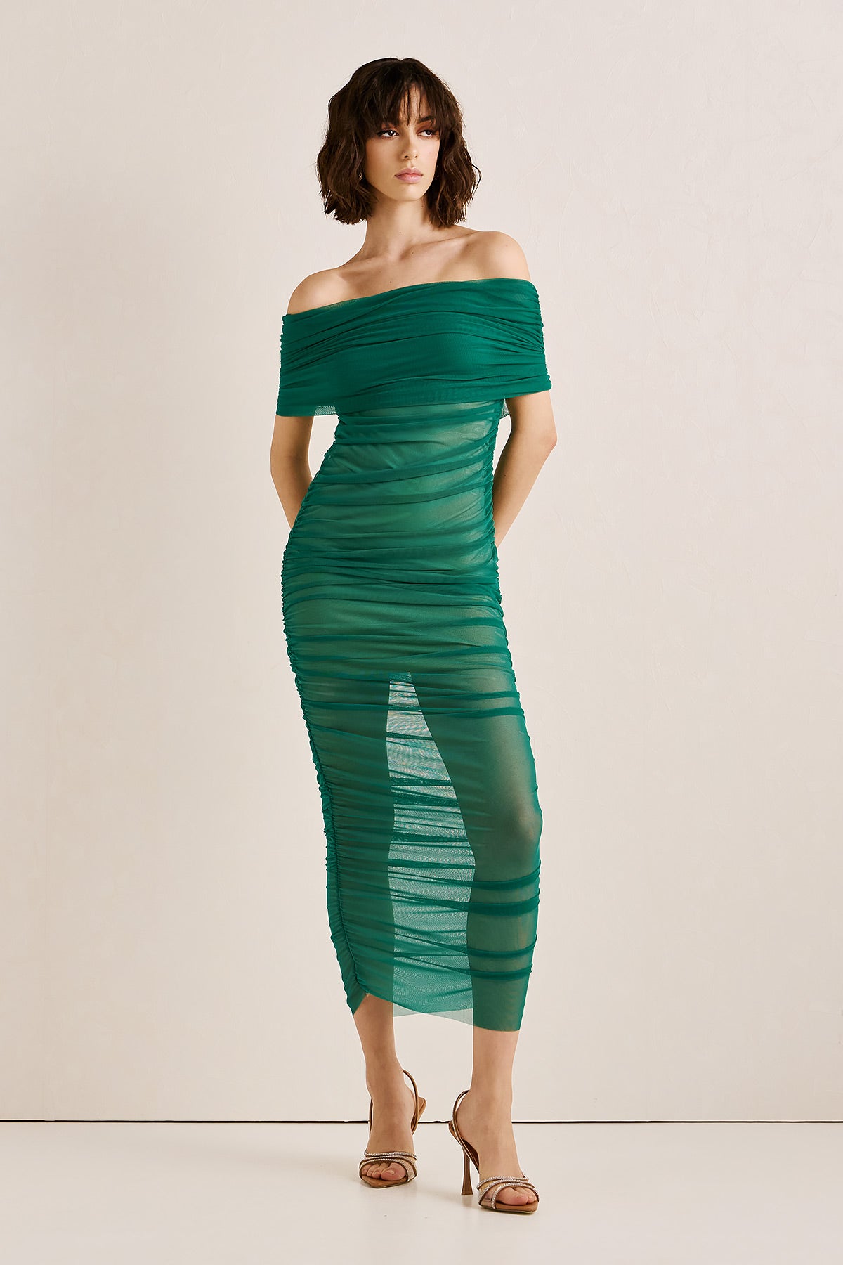 Dress Midi Tulle LILIBET (18003F)