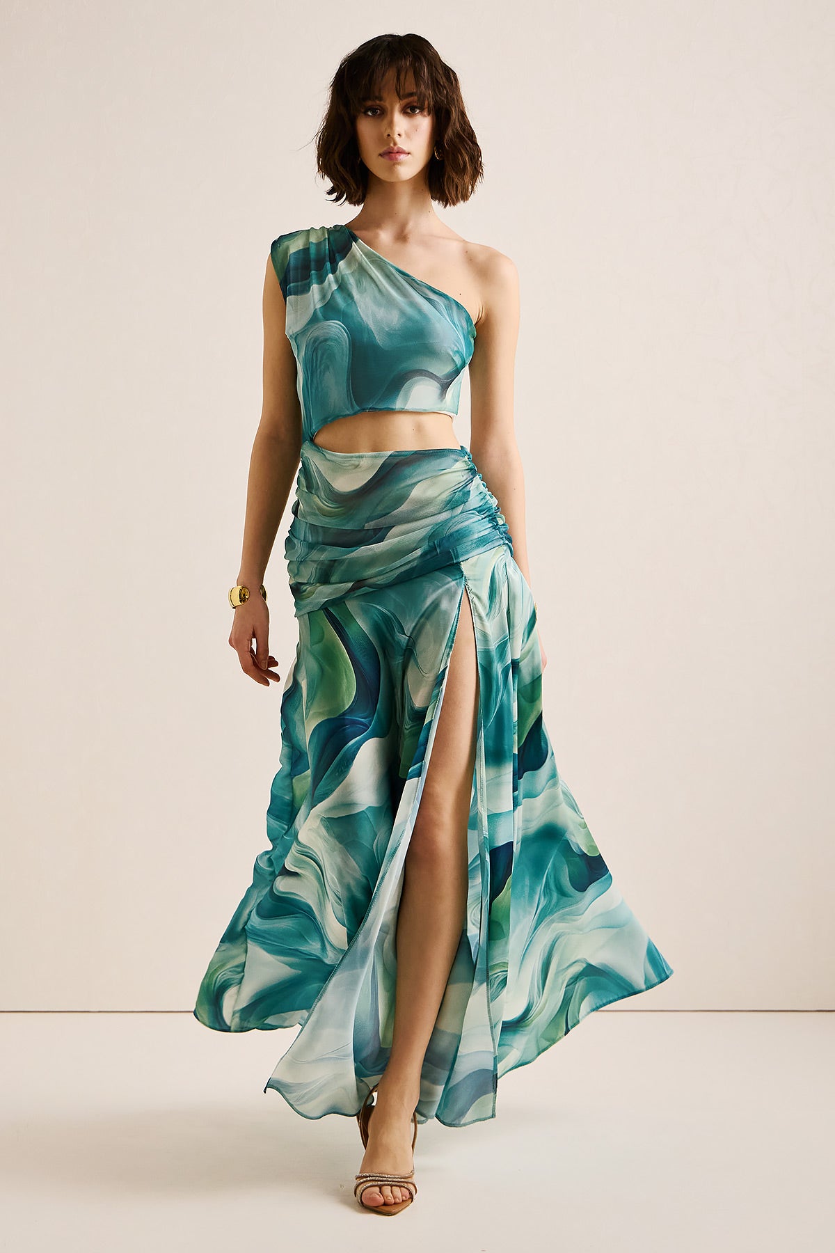 Dress Maxi Print LILIAN (18007A)