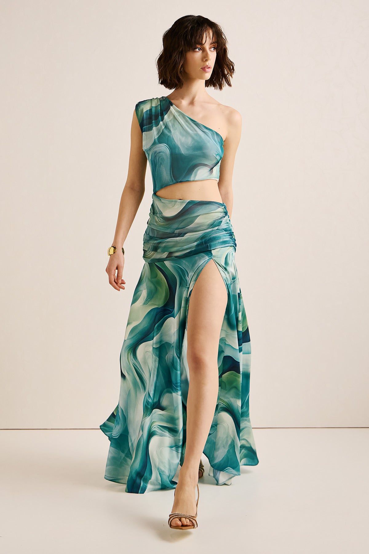 Dress Maxi Print LILIAN (18007A)