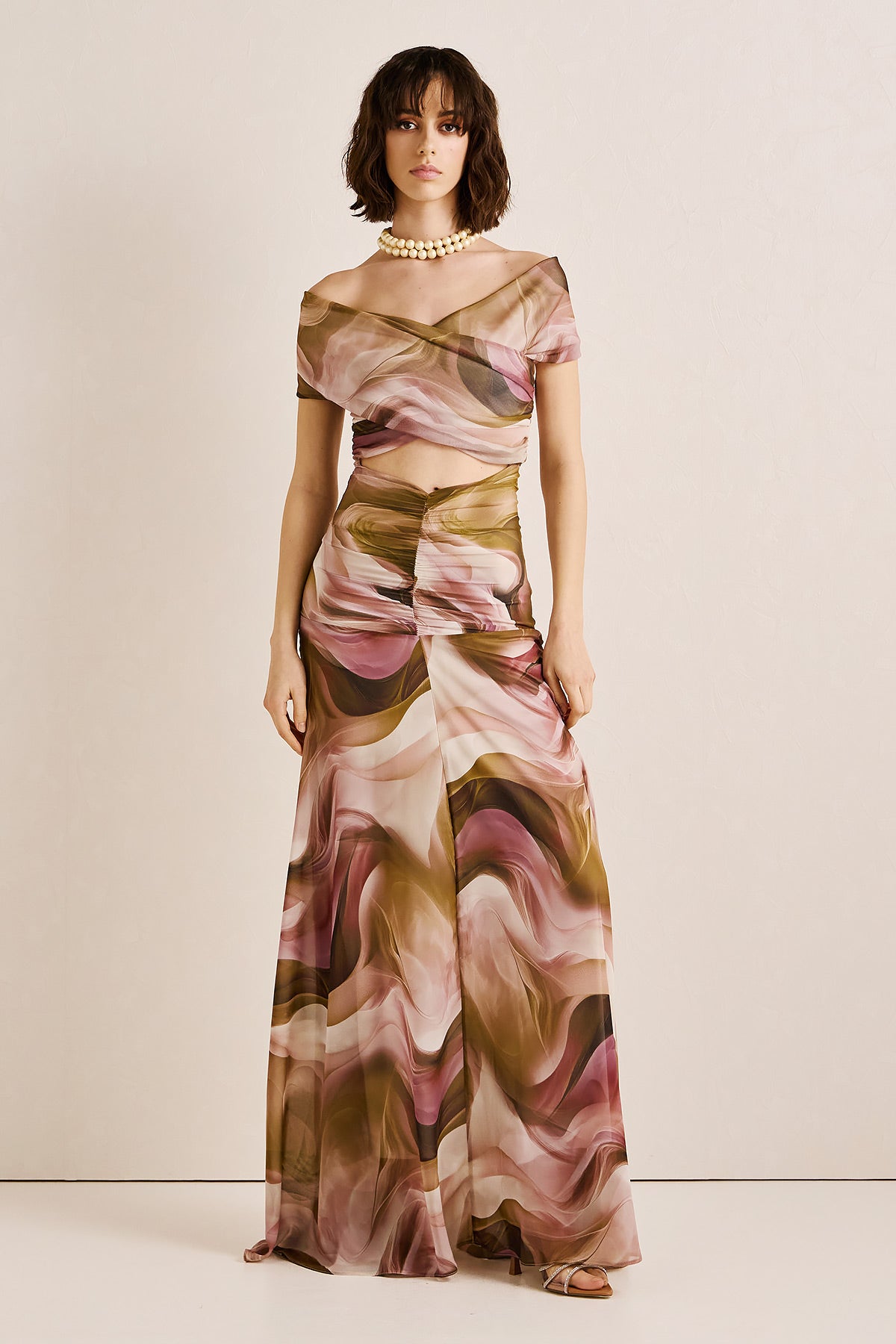 Dress Maxi Print VASIA (18016A)