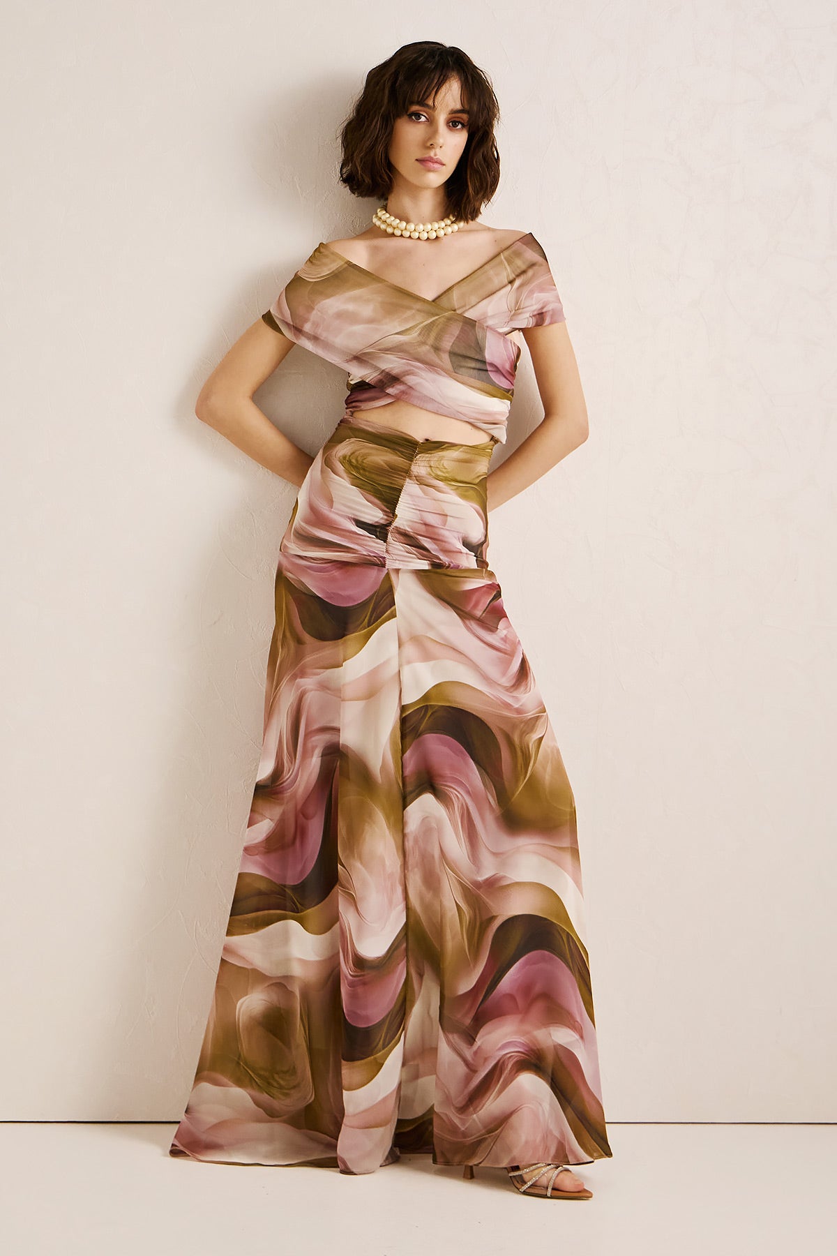 Dress Maxi Print VASIA (18016A)