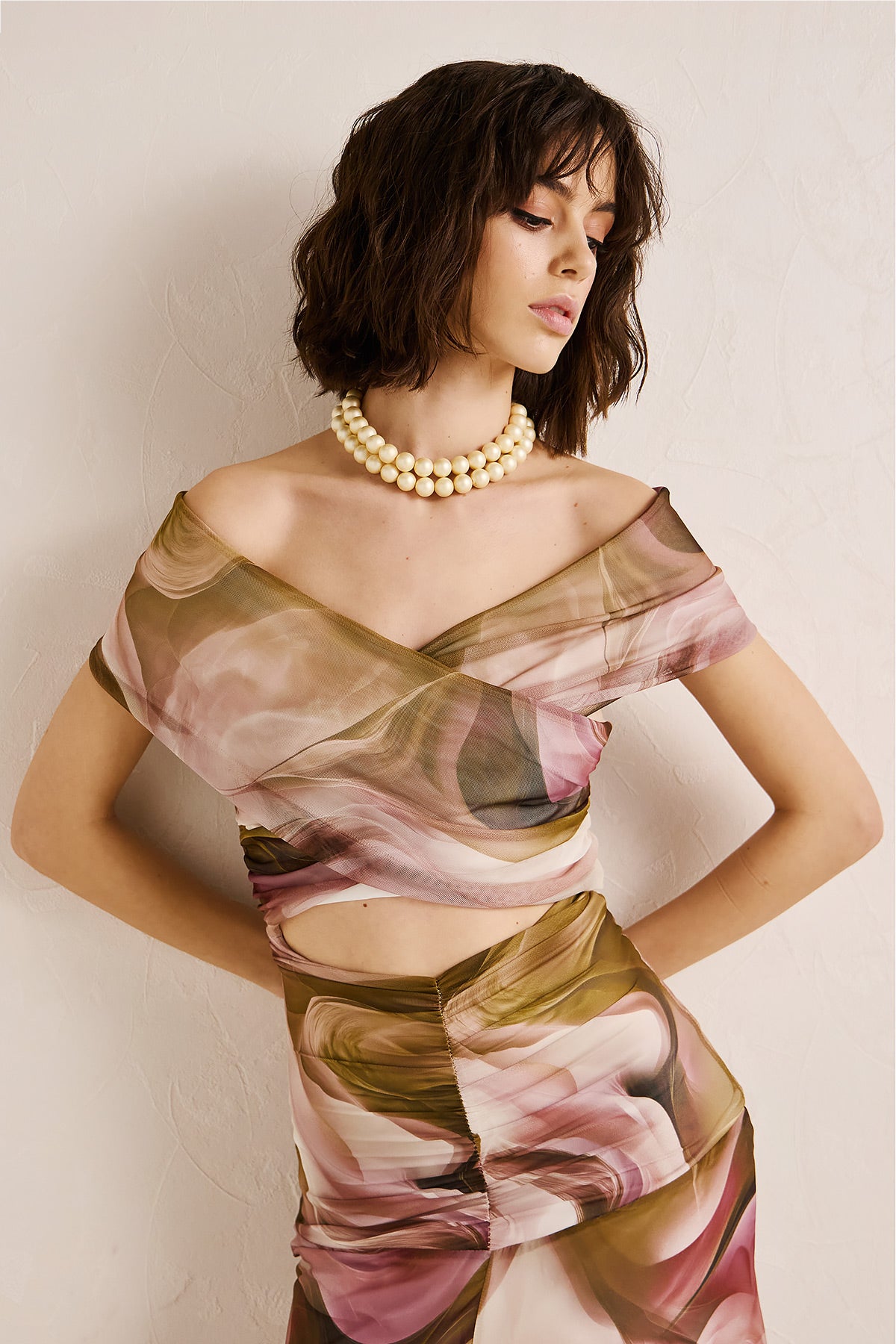 Dress Maxi Print VASIA (18016A)