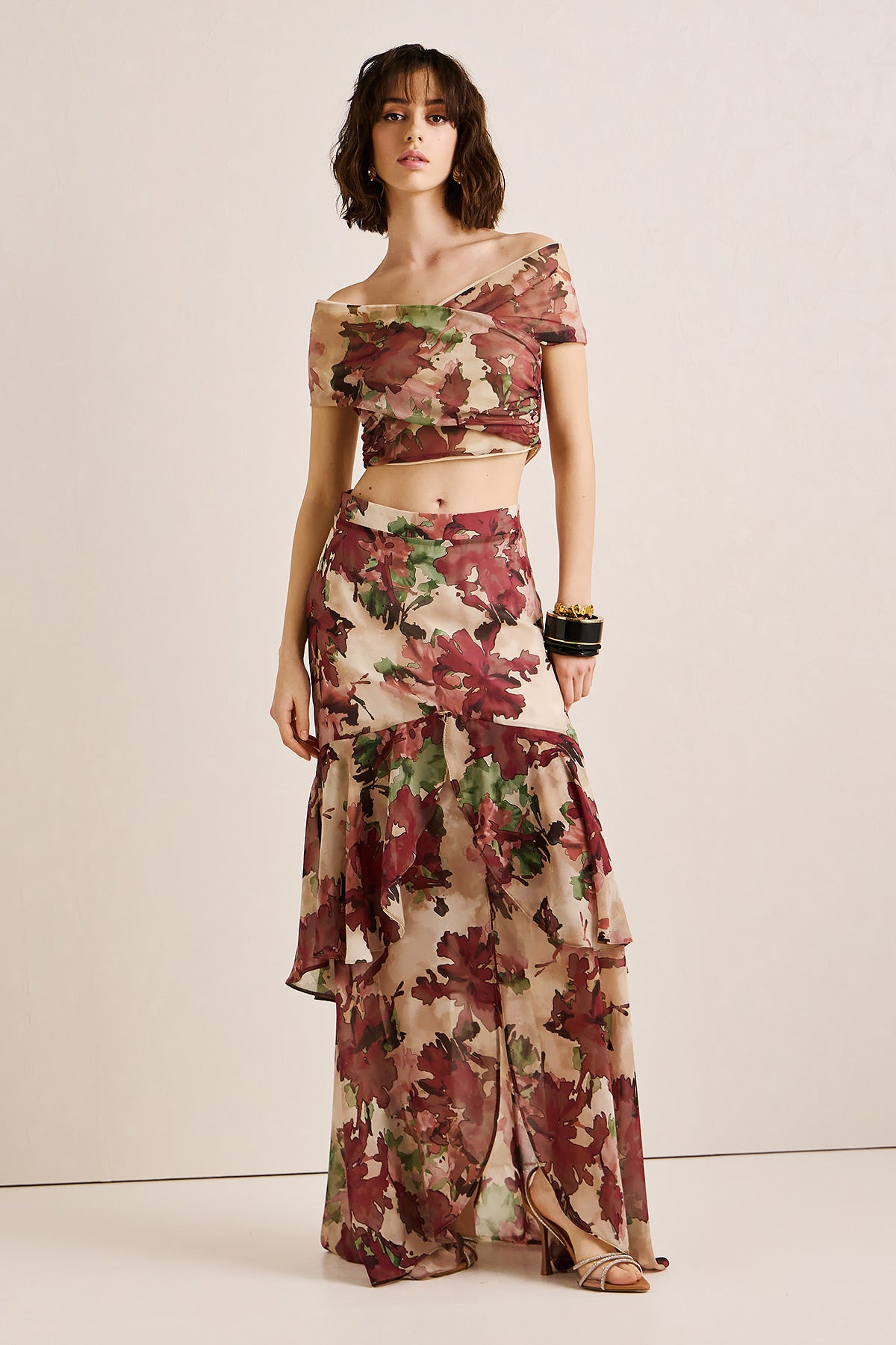 Skirt Maxi Print CALLISTA (18018A)