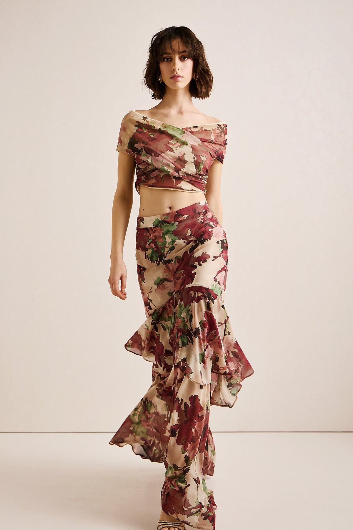 Skirt Maxi Print CALLISTA (18018A)