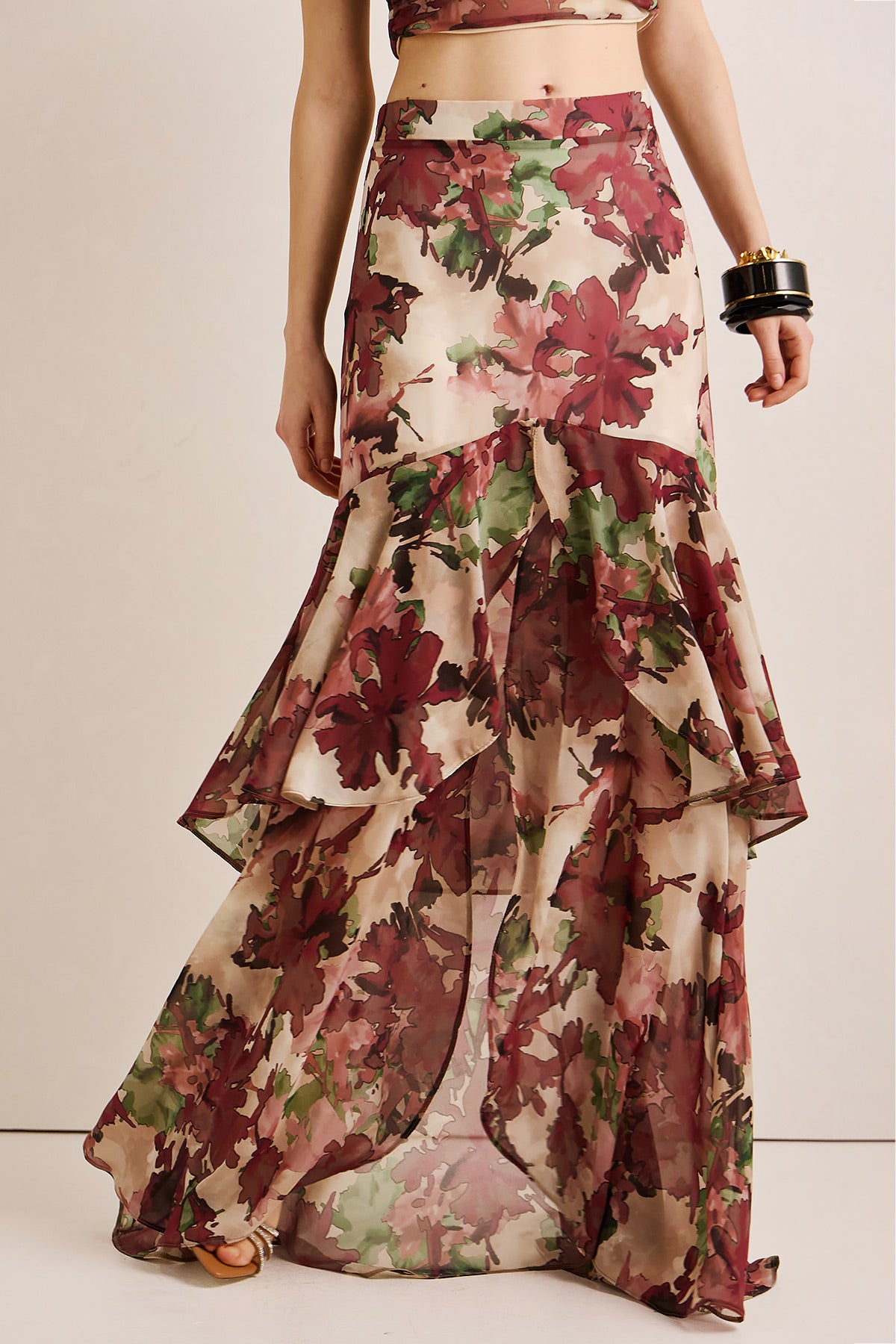 Skirt Maxi Print CALLISTA (18018A)