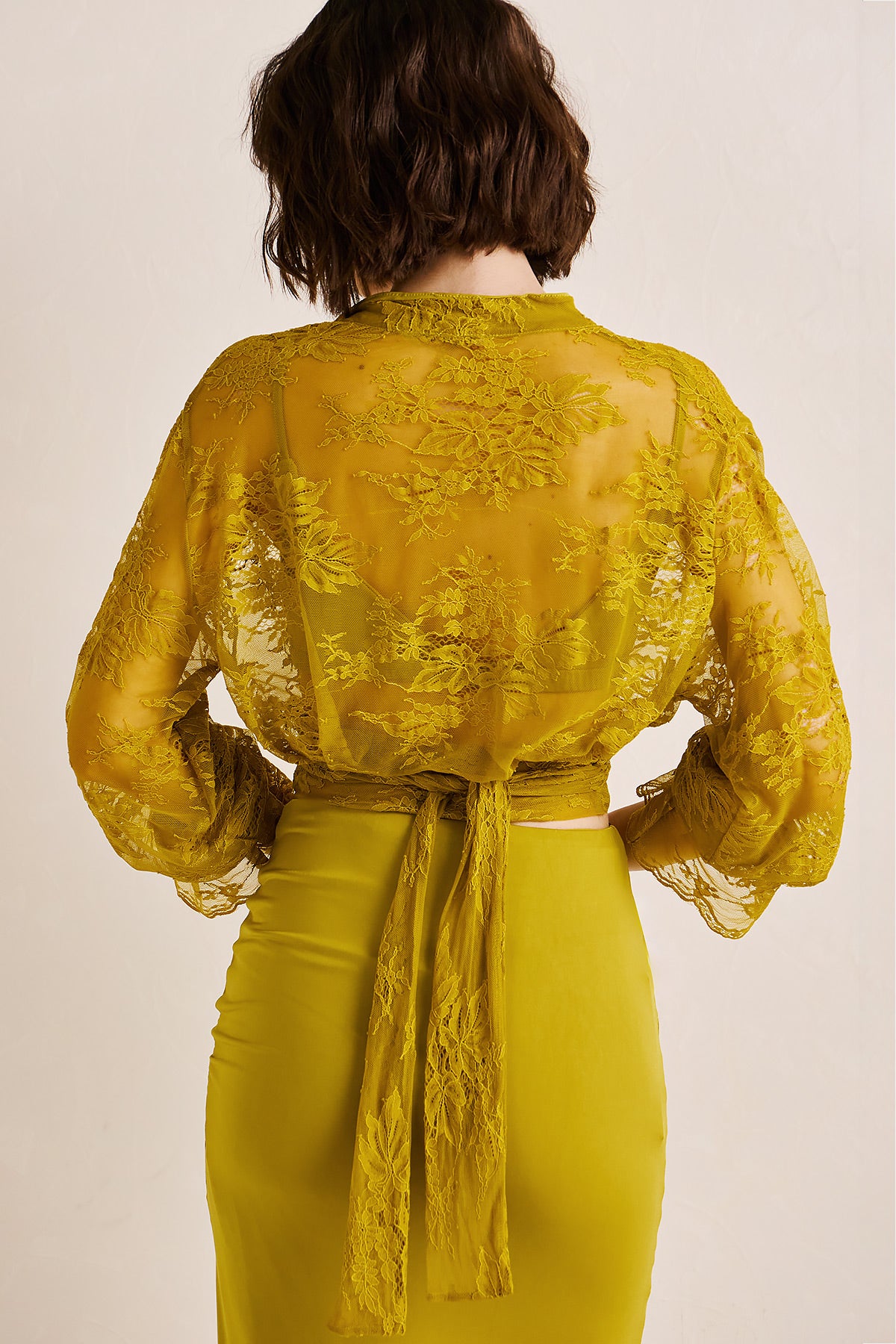 Shirt Long Sleeve Lace CARINA (18027B)