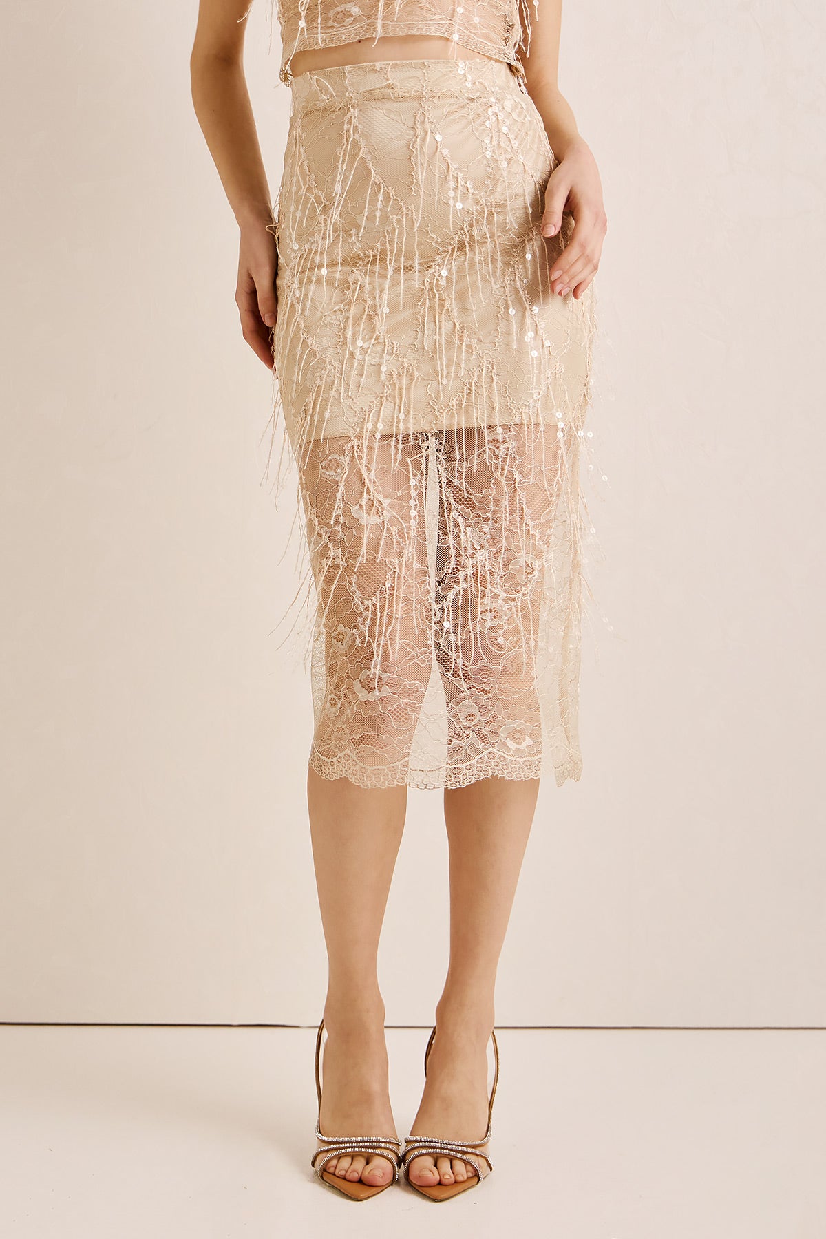 Skirt Midi Lace CAMILA (18012)
