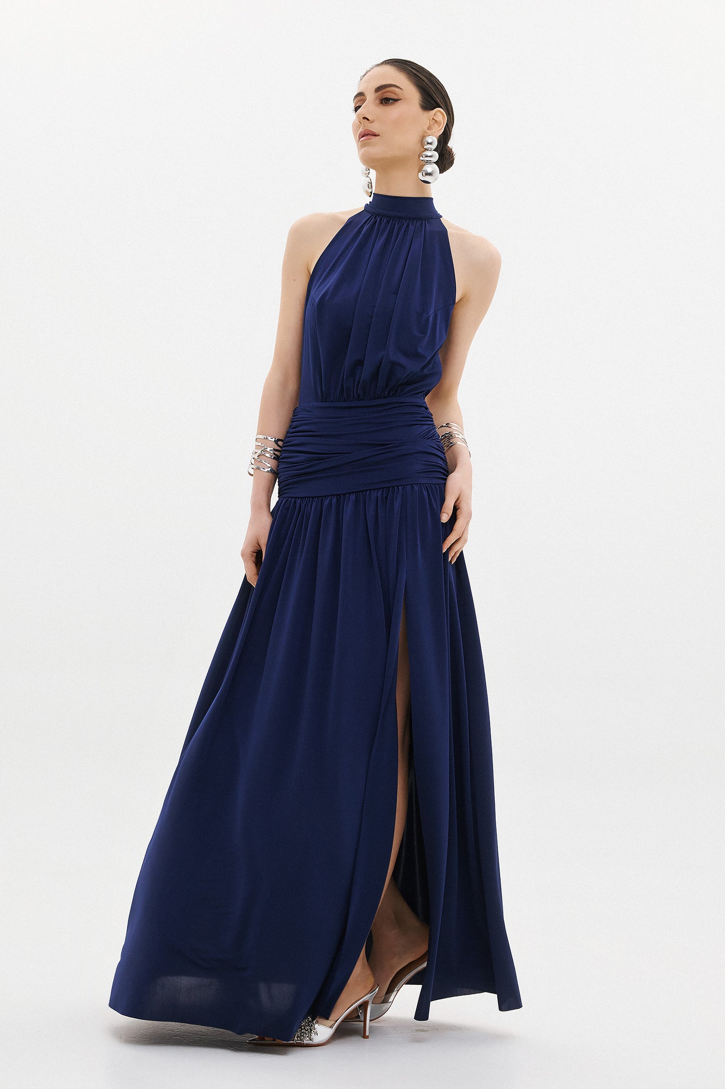 IVANA DRESS | NAVY BLUE (20010A)