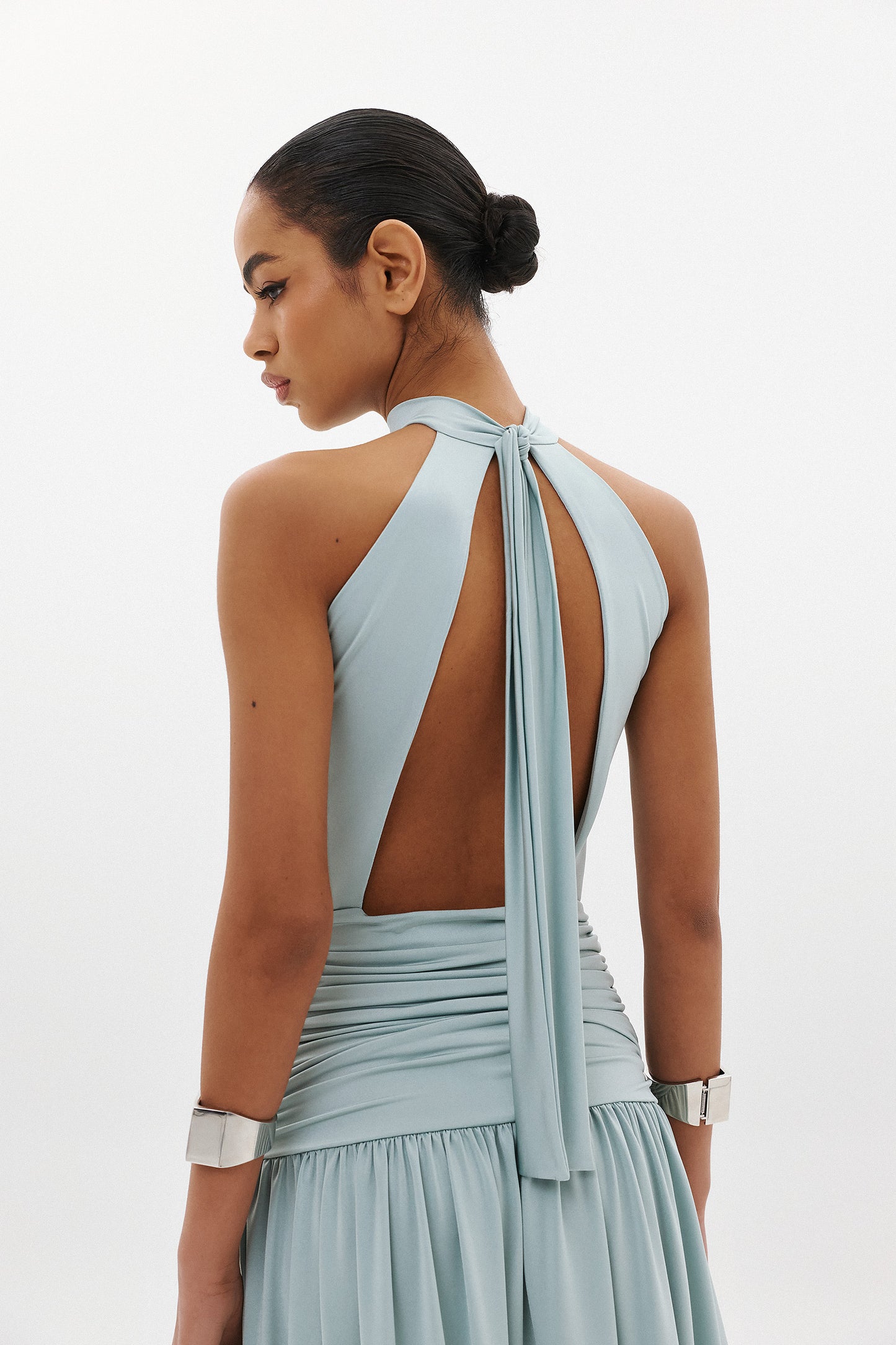 IVANA DRESS | SAGE (20010A)