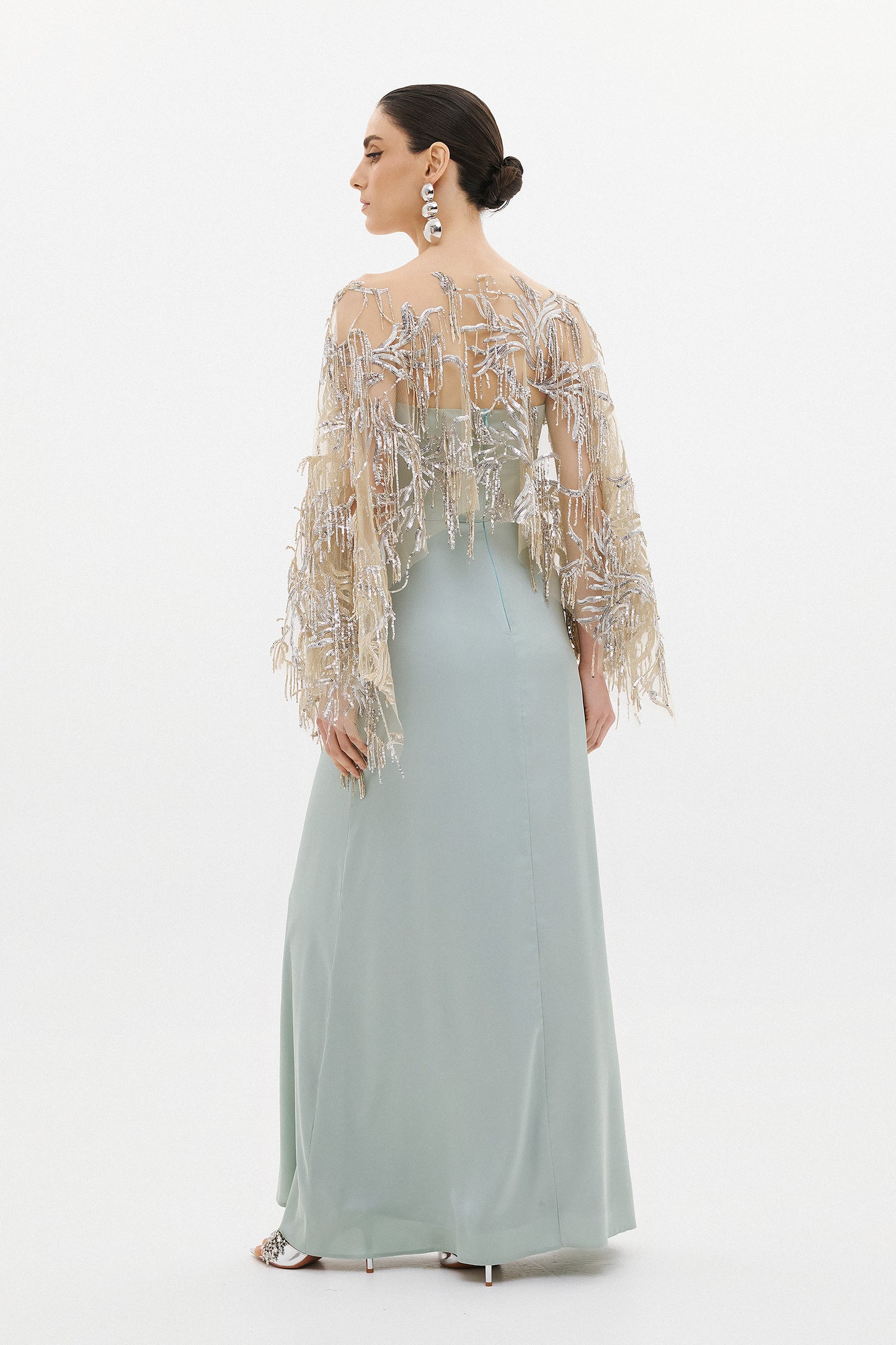 NOURIA DRESS | SAGE (20025)