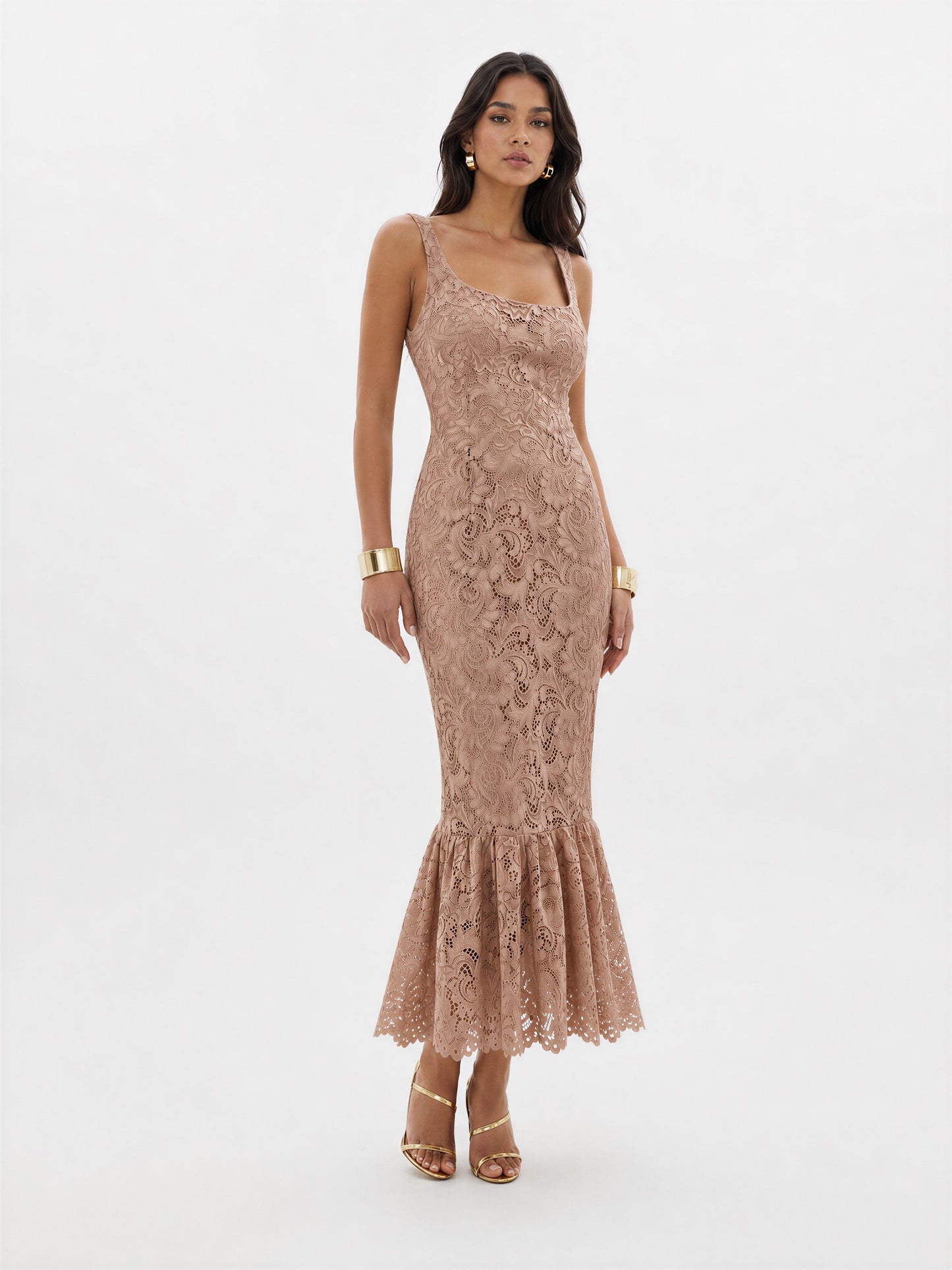 RAISA MIDI DRESS | BLUSH (20002)