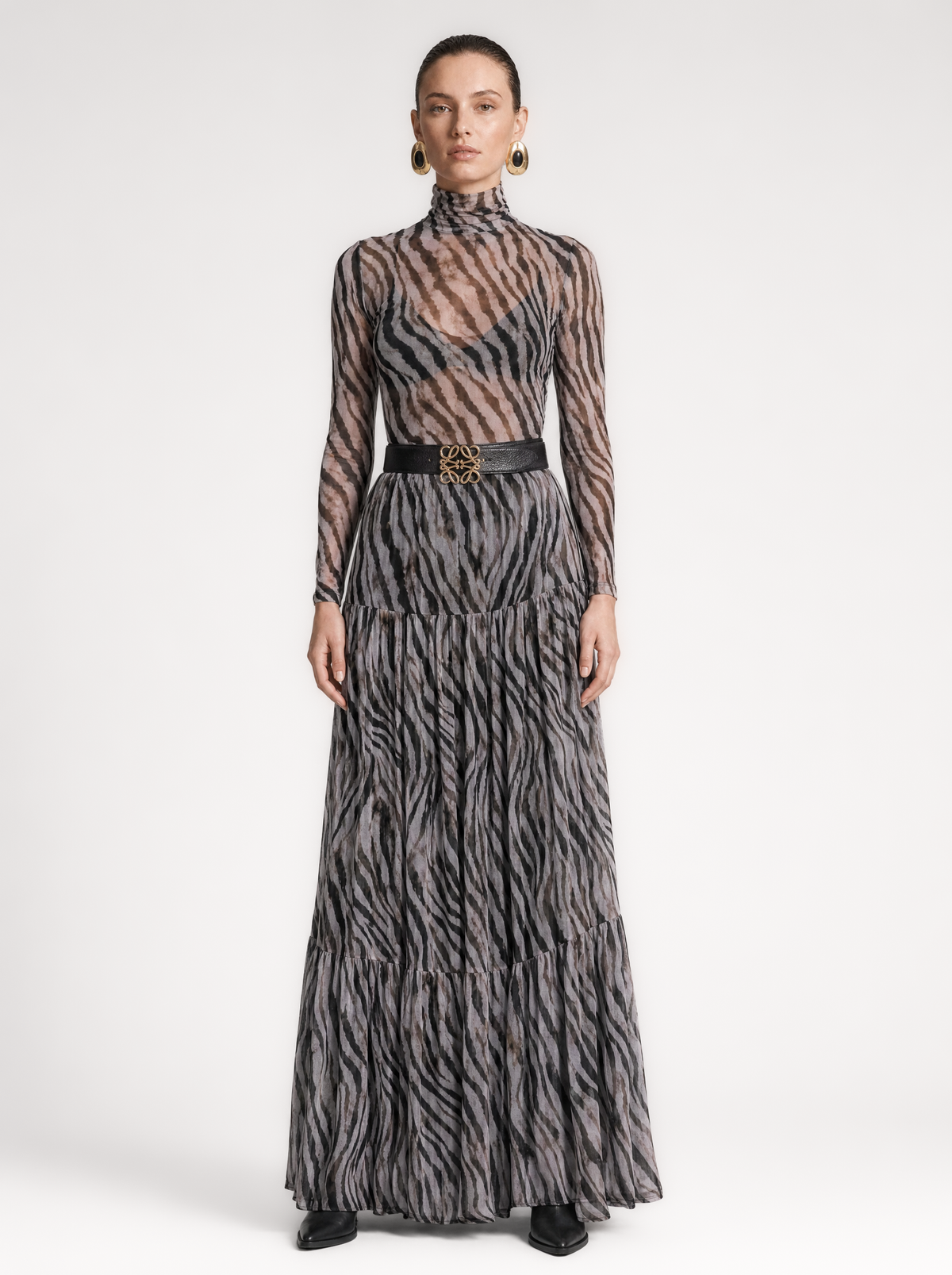 NOLA MESH TOP  |  ZEBRA (210044)