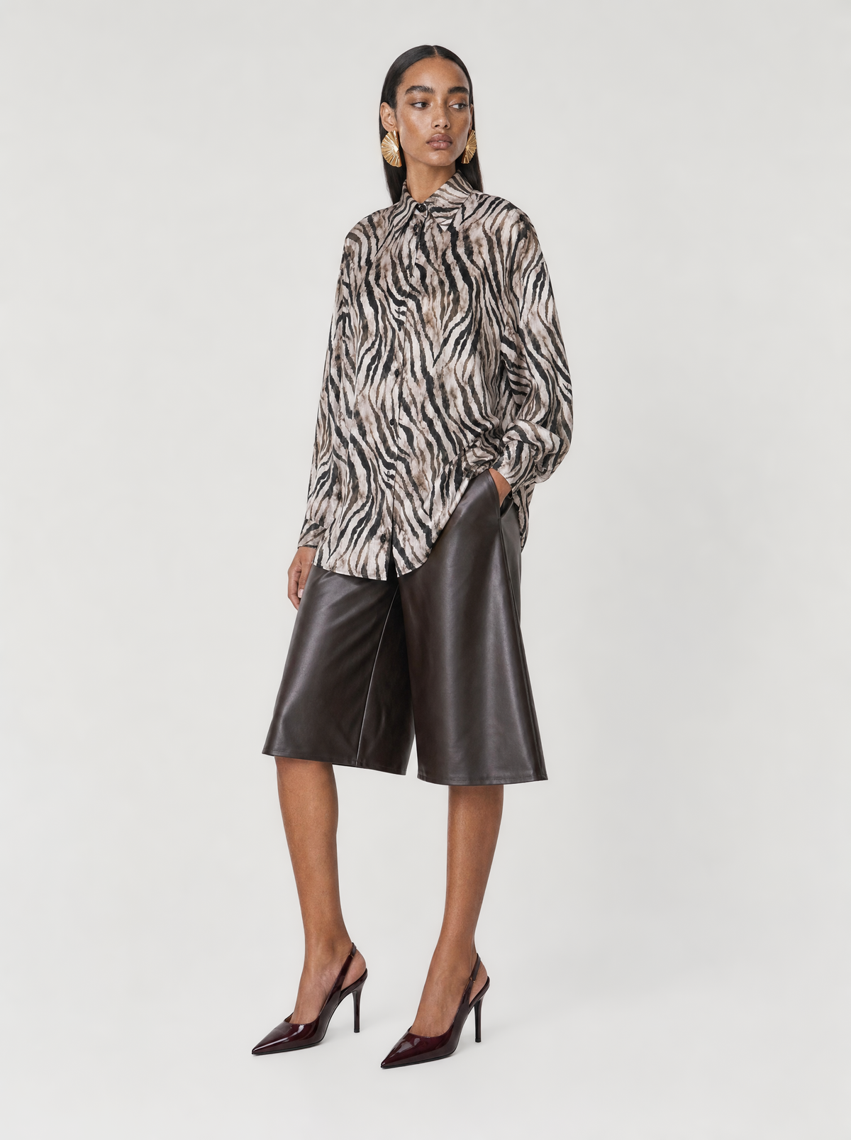 MARVINA SHIRT  |  ZEBRA  (210043)