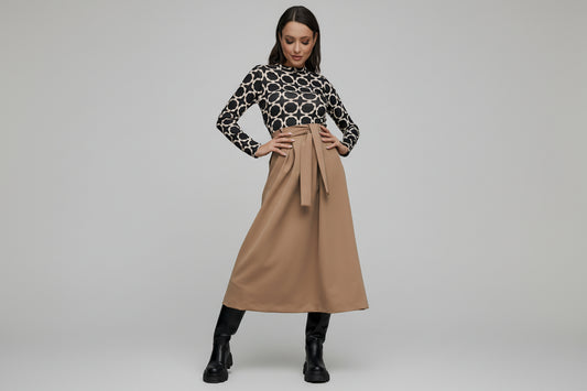 MARLENE MIDI SKIRT(13008A)
