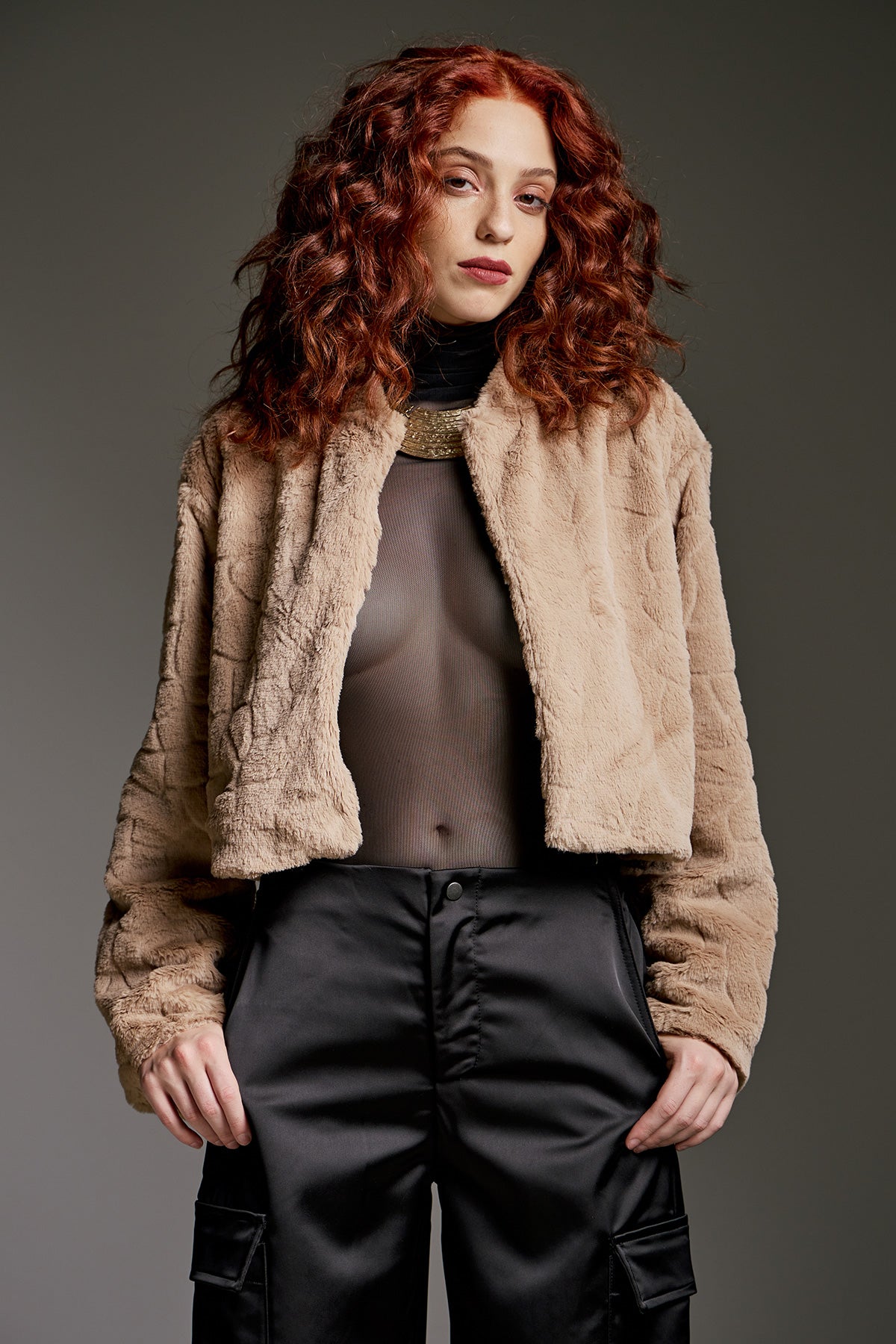 ELISHIA JACKET ECO FUR (15035)