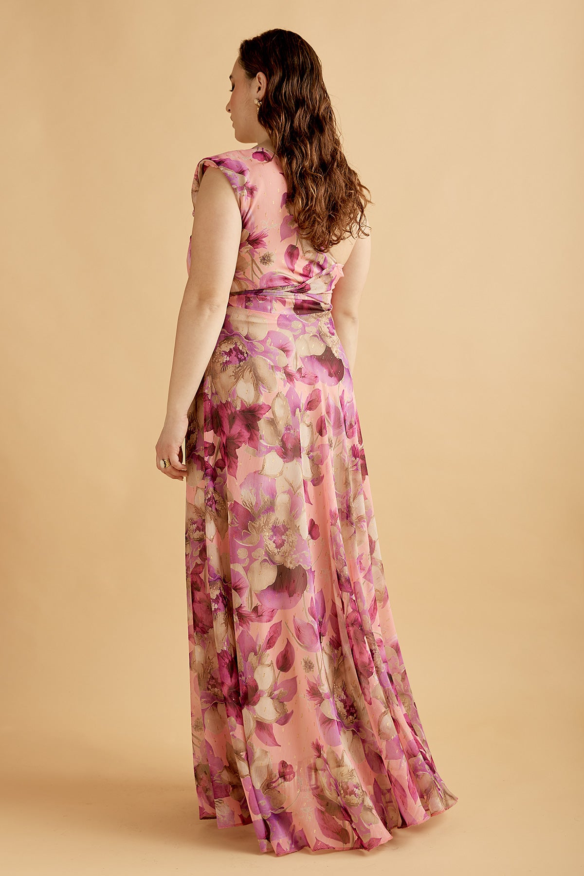 KALISTO dress printed  (16004B)