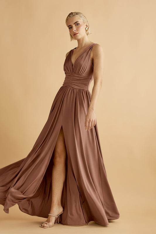 DRESS ZERSEY MAXI KENA (16048B)