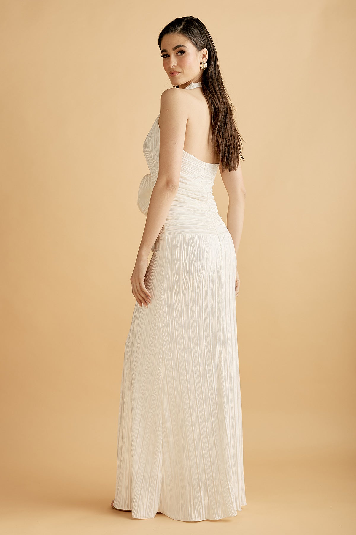 CARISIMA maxi dress White  (16020)