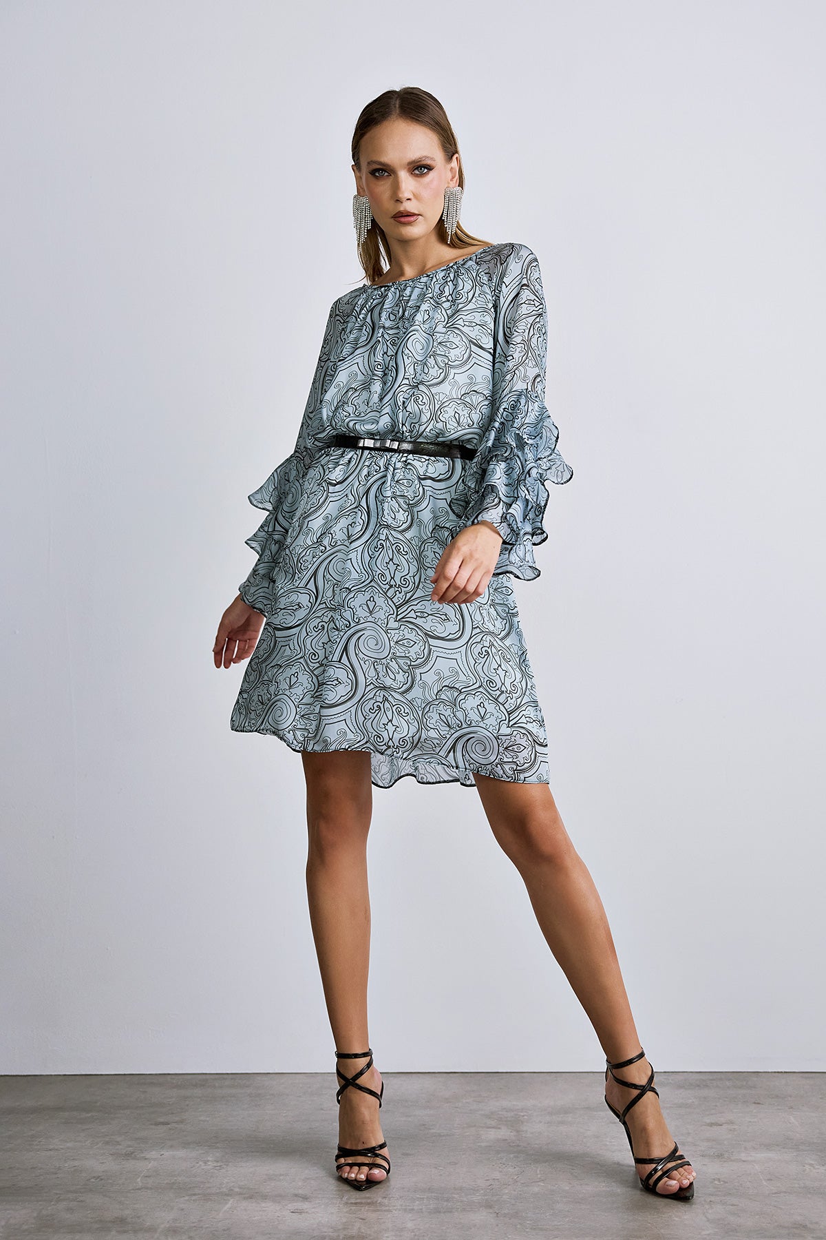 Dress Mini Paisley Print MAGNOLIA(17031D)