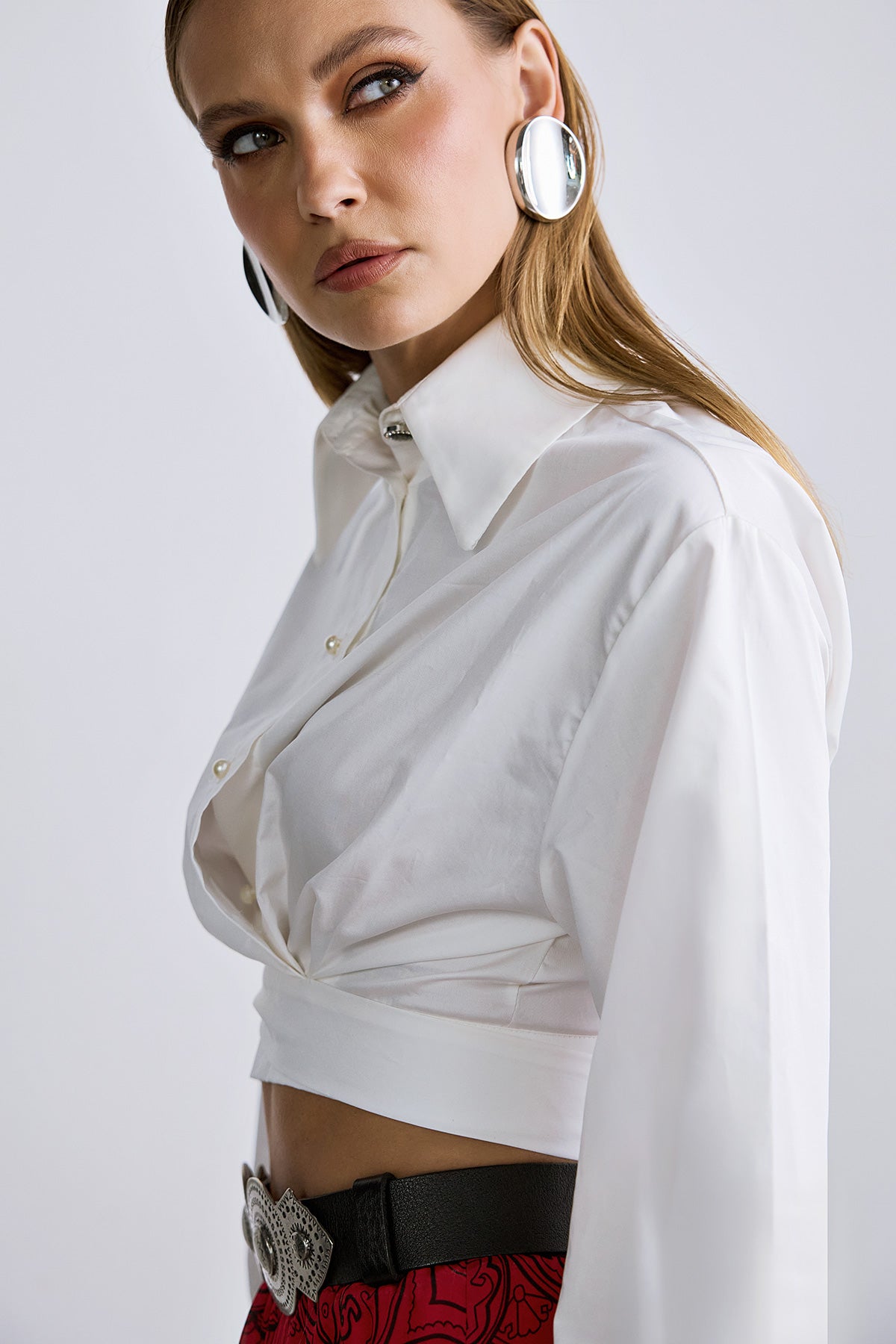 Shirt Cropped CLARICE (17015A)