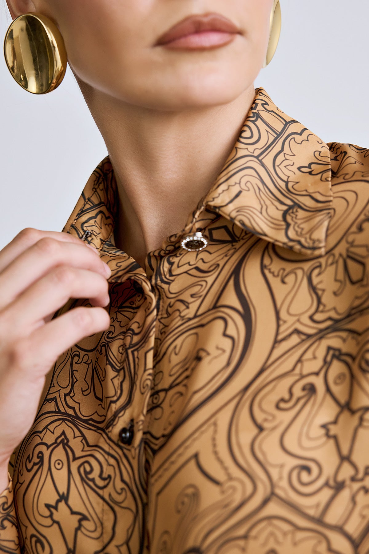 Shirt Paisley Print OFELIA (17025C)