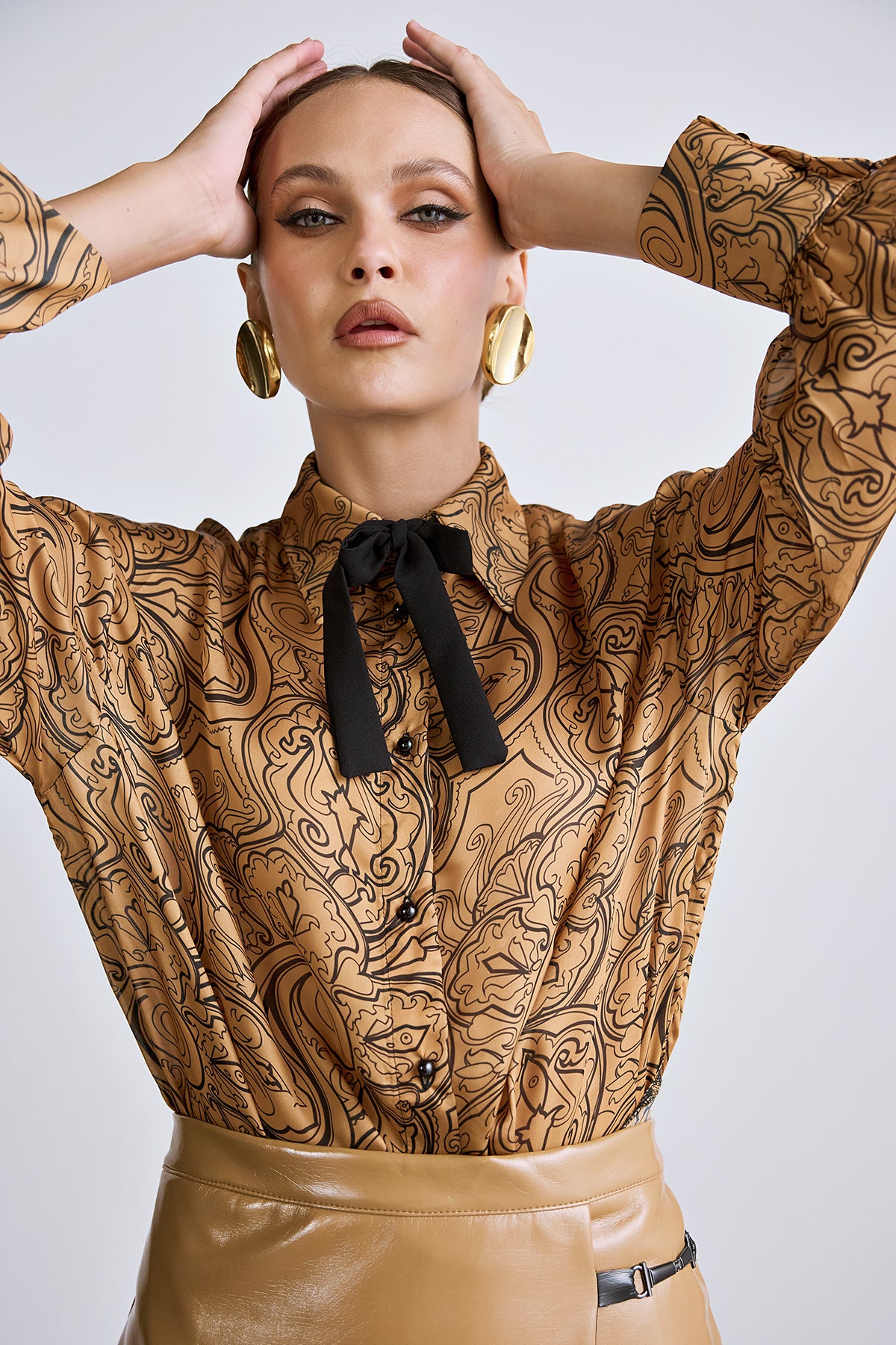 Shirt Paisley Print OFELIA (17025C)