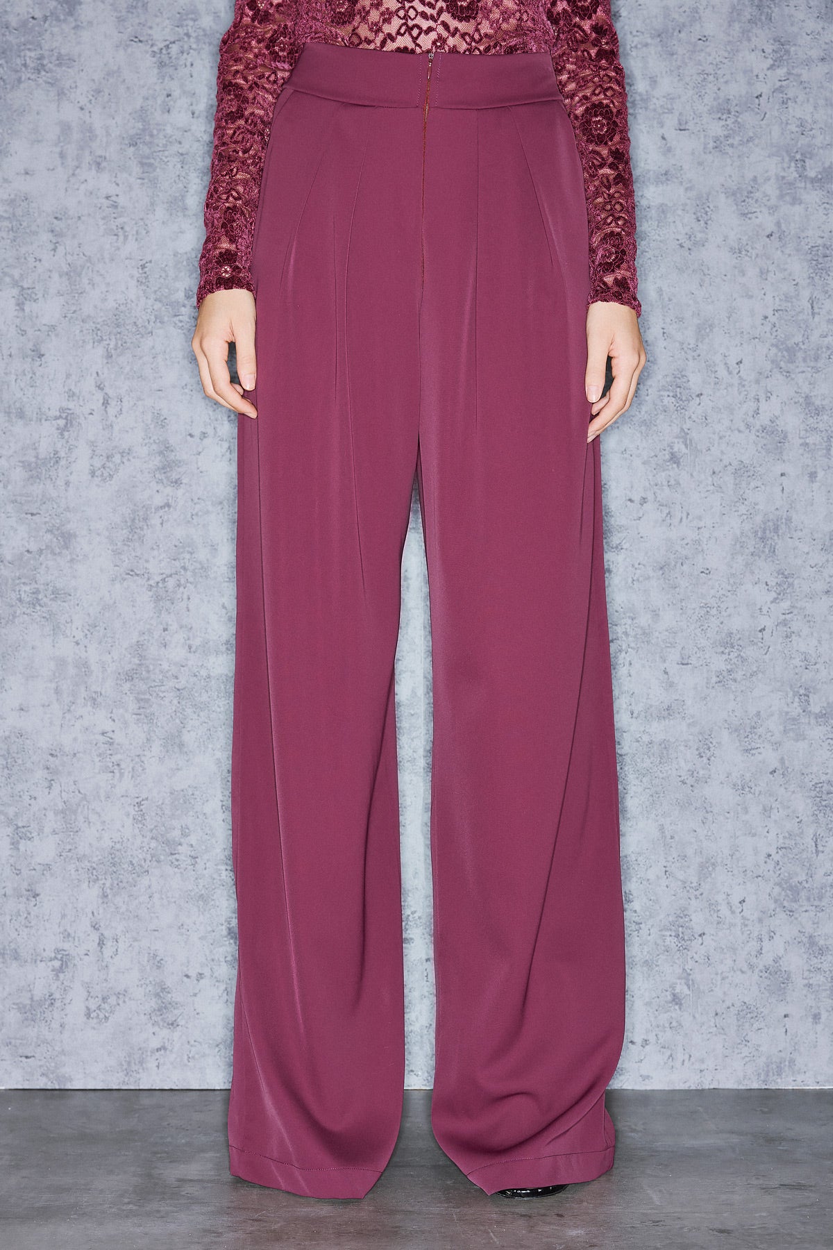KAIA PANTS | BORDEAUX  (19000A)