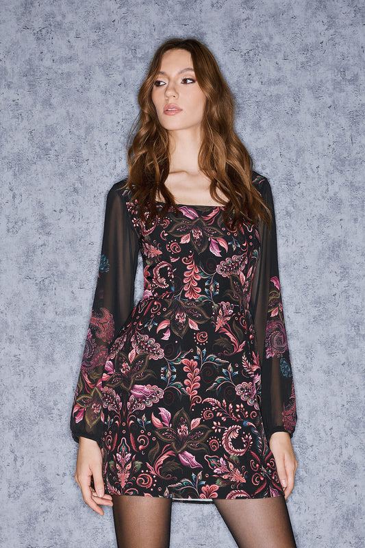 NOIREE DRESS | PRINTED  (19005)