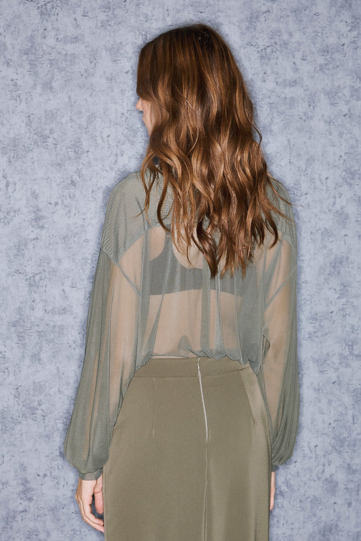 DELPHINE TOUNIQUE | KHAKI  (19009)