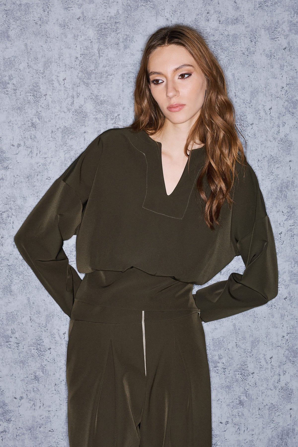 ORABEL BLOUSE | CREPE (19004)