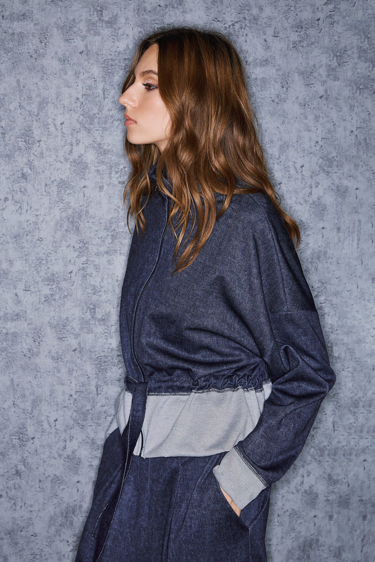 ISARA JACKET | DENIM  (19016B)