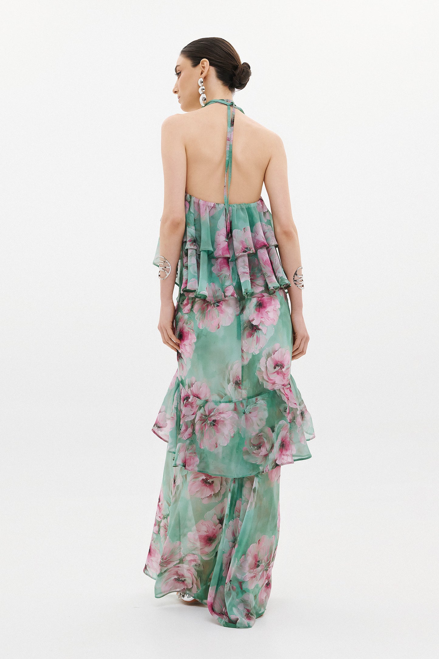 THEA TOP  | SEAFOAM FLORAL  (20006A)