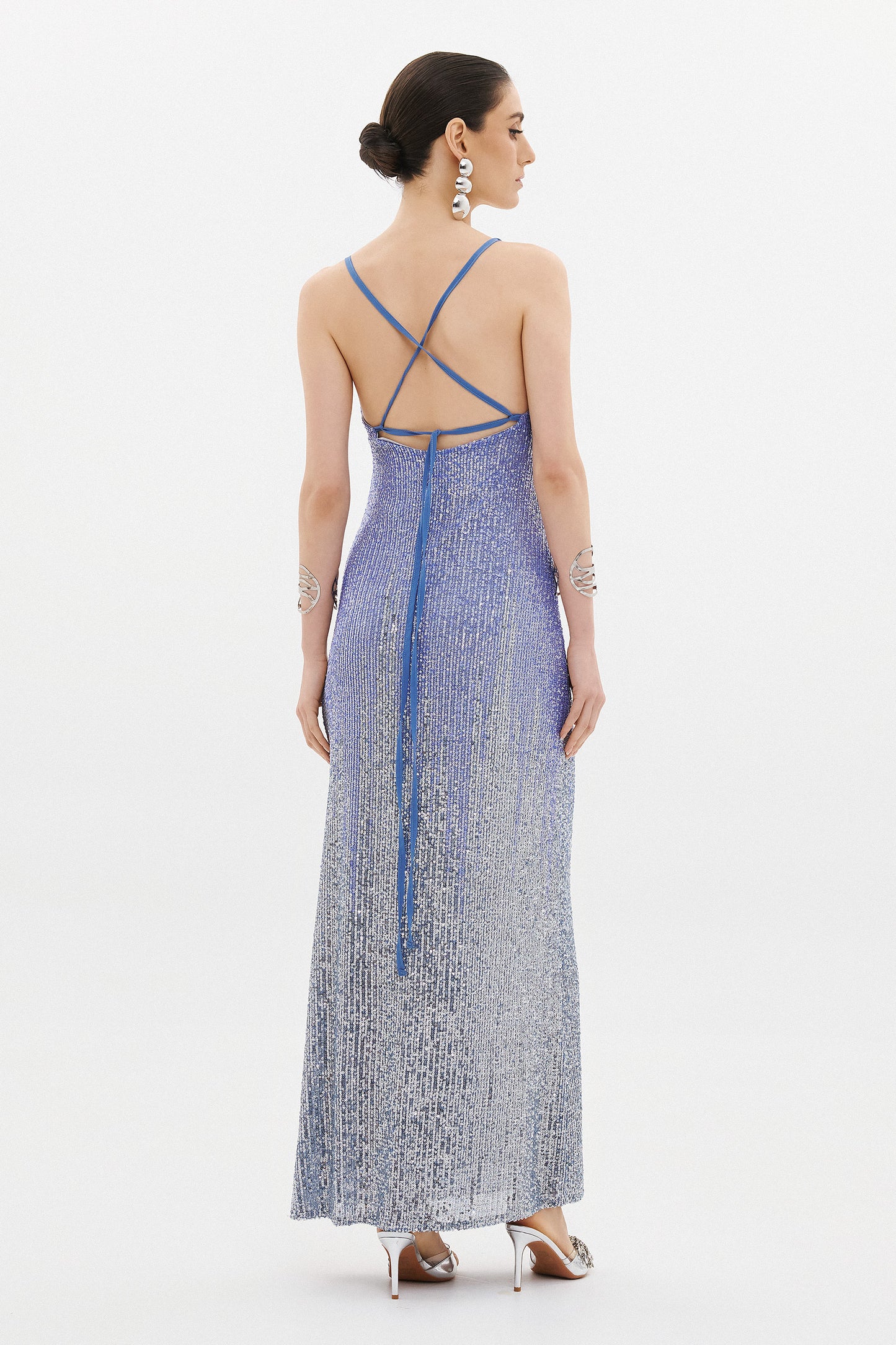 YASMIN SEQUIN DRESS  (20007)